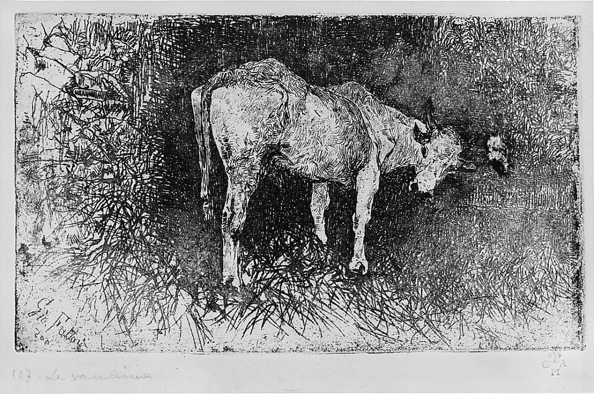 animali (stampa) di Fattori Giovanni (sec. XX)