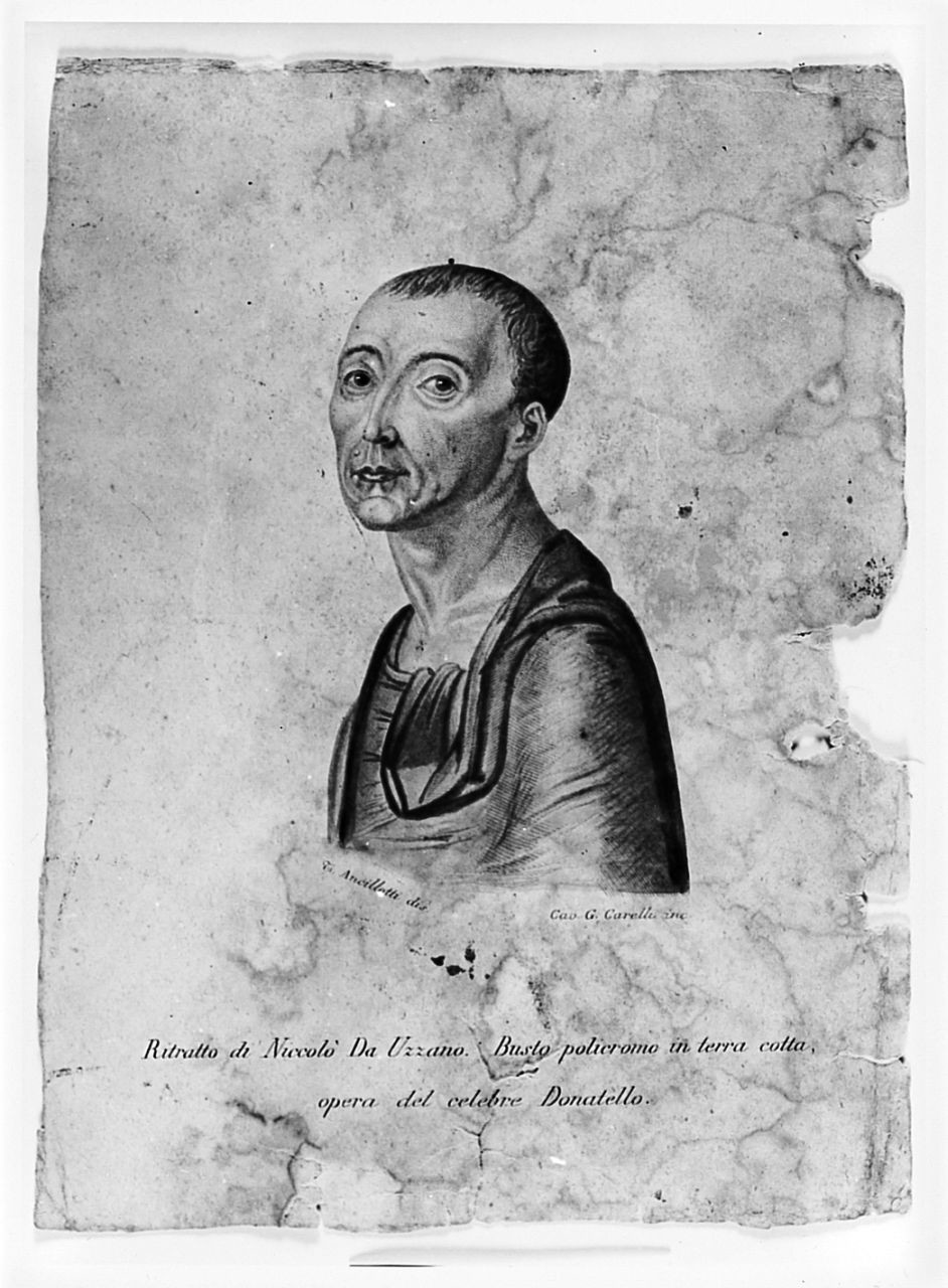 Ritratto di Niccolò da Uzzano (stampa) di Ancillotti Torello (sec. XIX)