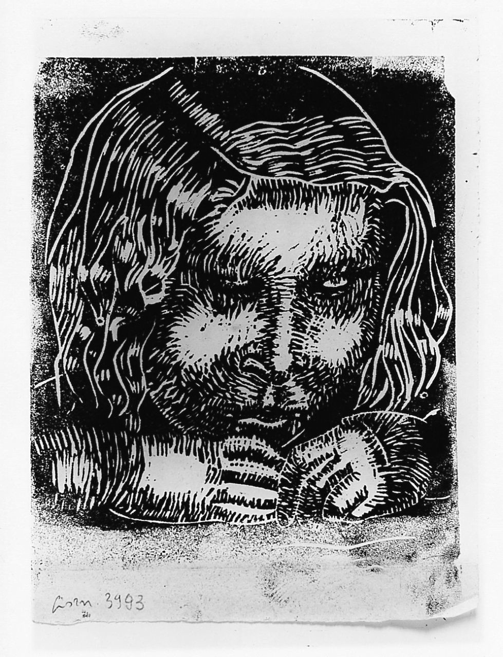 bambina (stampa) di Chaplin Elisabeth (sec. XX)