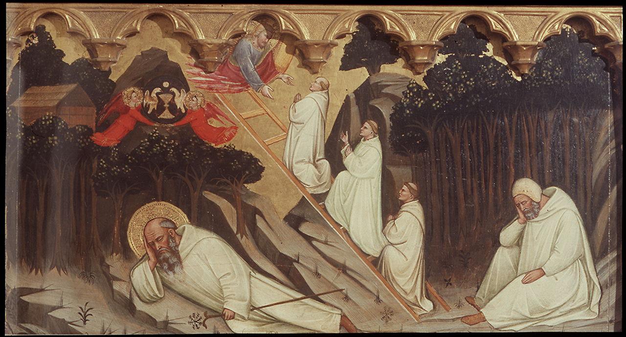 sogno di San Romualdo (dipinto) di Turino di Vanni (sec. XIV)