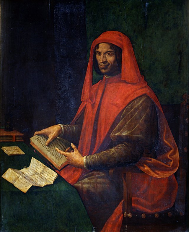 Ritratto di Lorenzo de' Medici detto il Magnifico (dipinto) di Macchietti Girolamo detto Girolamo del Crocefissaio (sec. XVI)