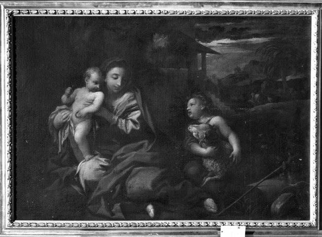 Riposo nella fuga in Egitto (dipinto) di Gabbiani Anton Domenico (inizio secolo XVIII)