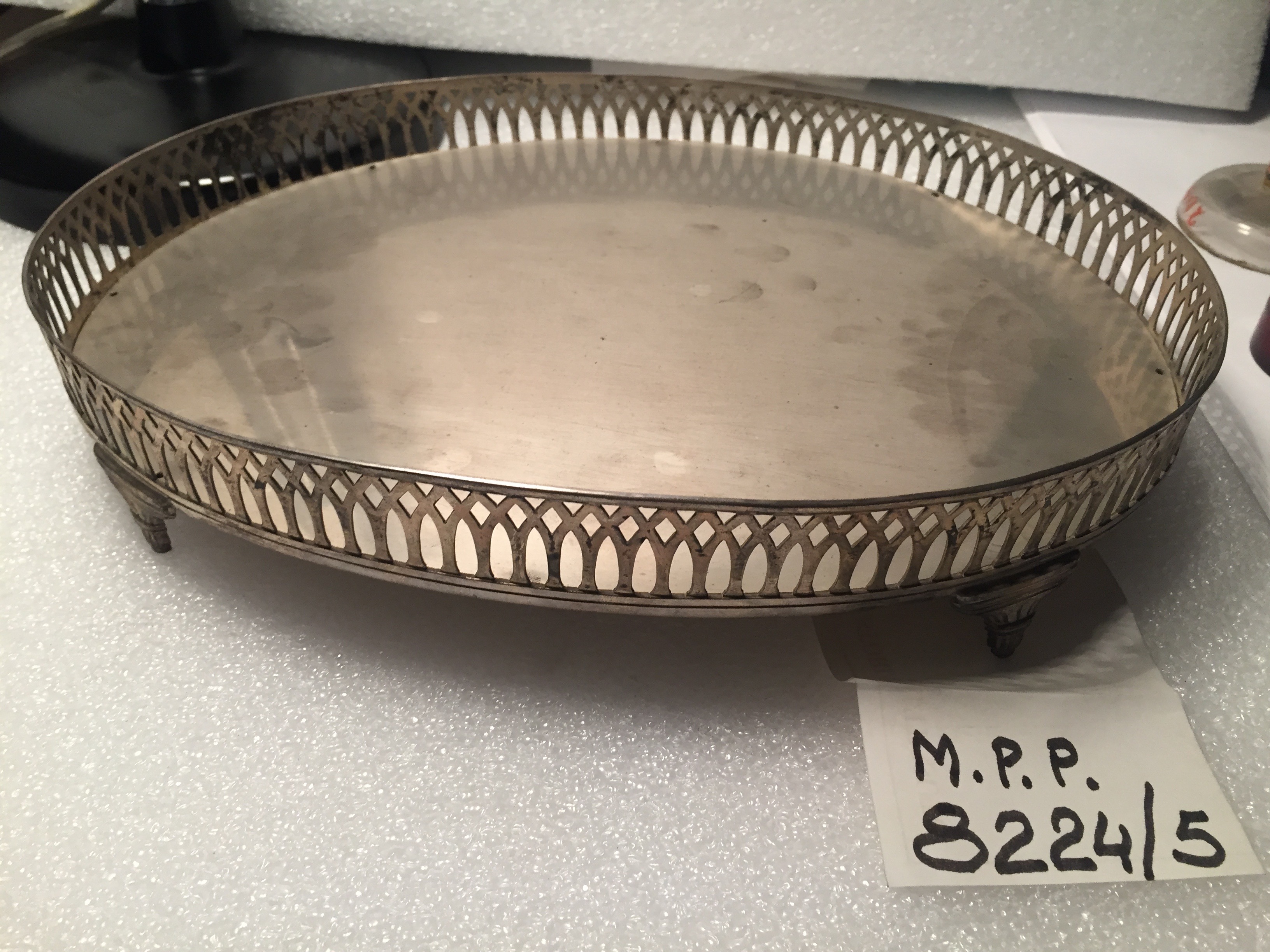 vassoio - manifattura italiana (?) (inizio XIX)