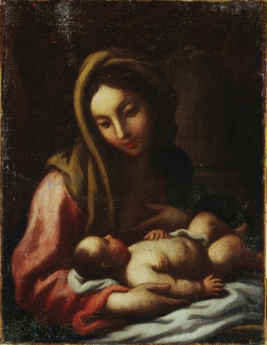 Madonna con Bambino (dipinto) - ambito toscano (XVIII)