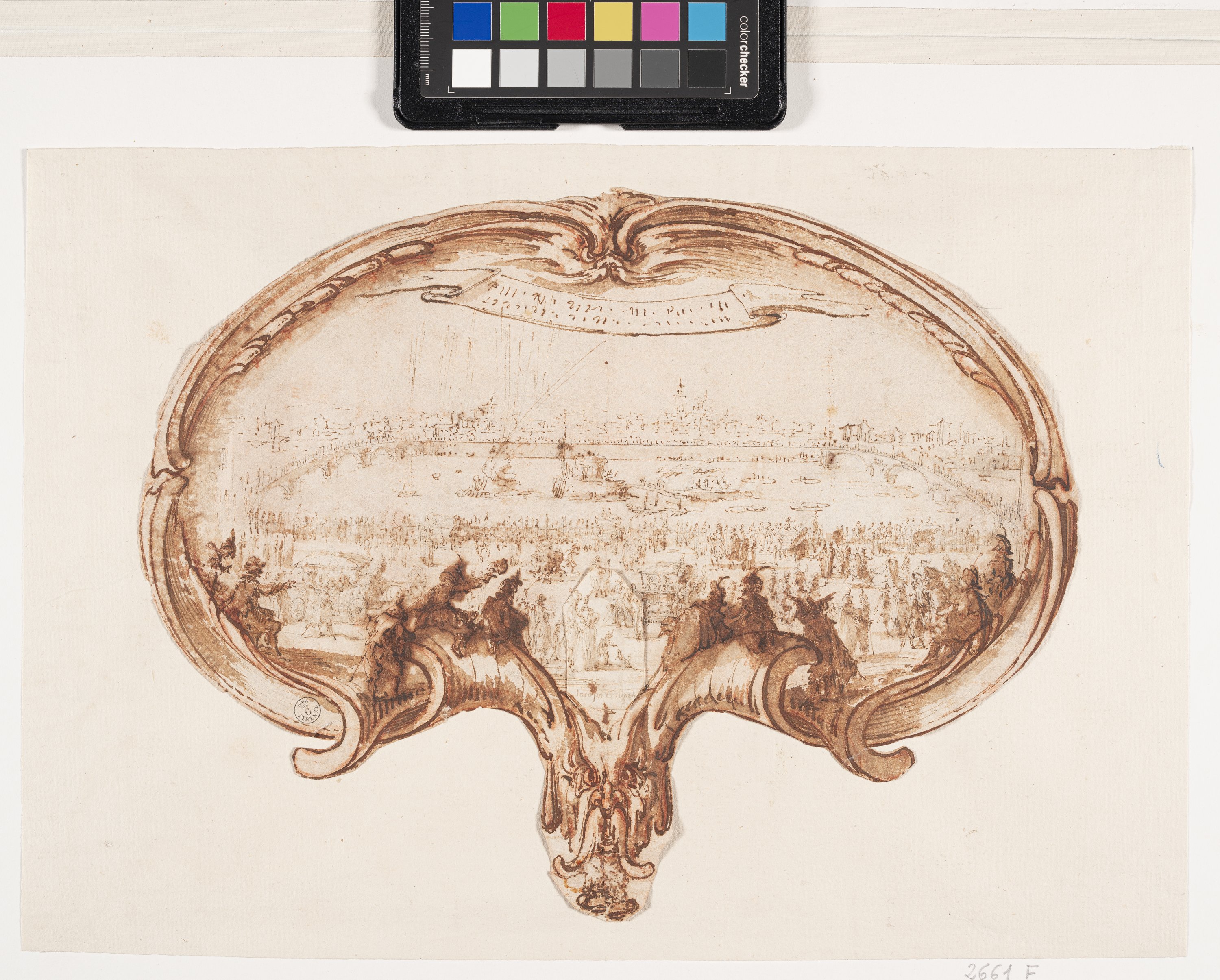 battaglia tra tintori e tessitori (disegno) di Callot Jacques (prima metà XVII)