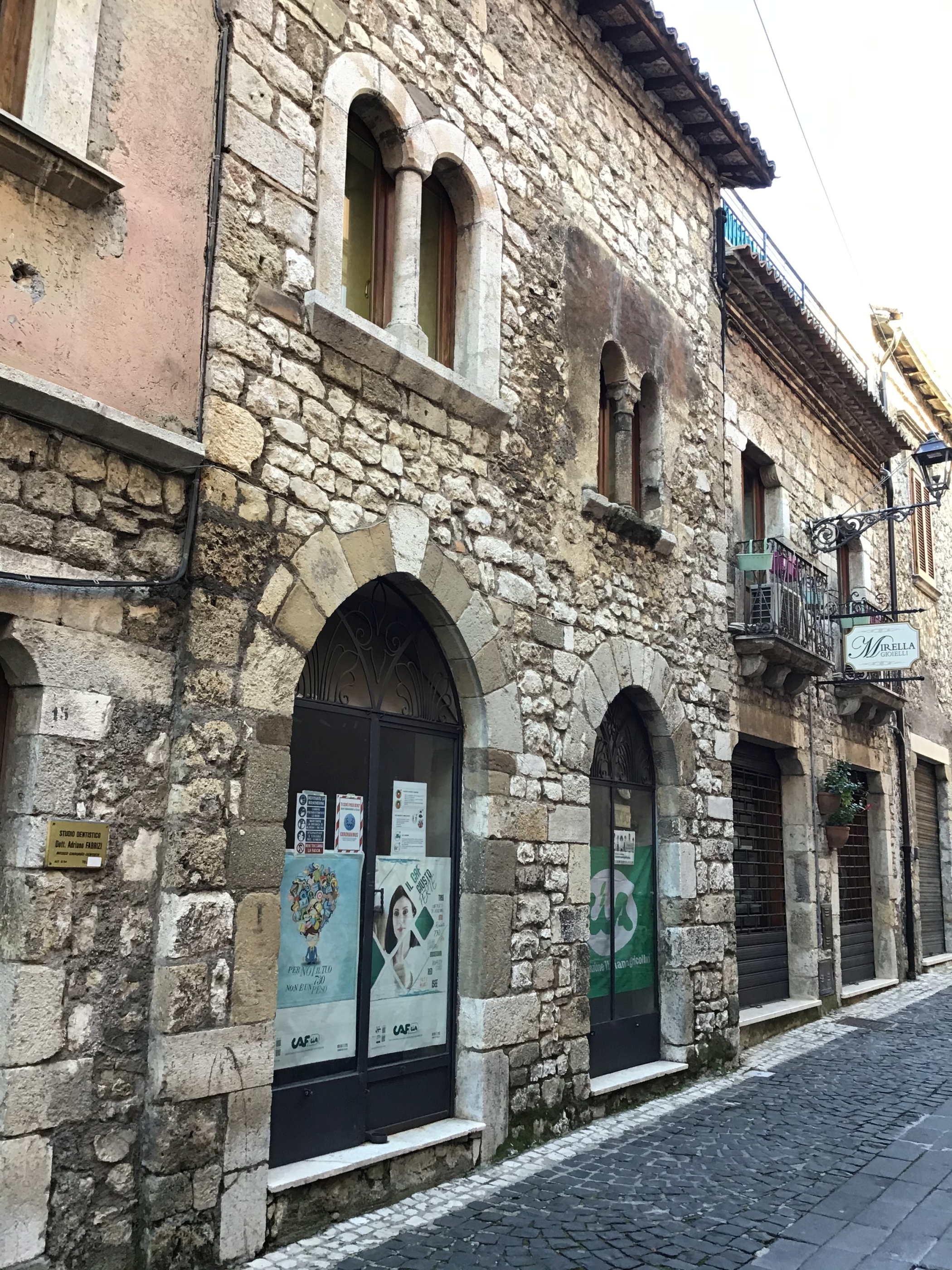 Palazzetto medievale (palazzo) - Boville Ernica (FR)  (XX)