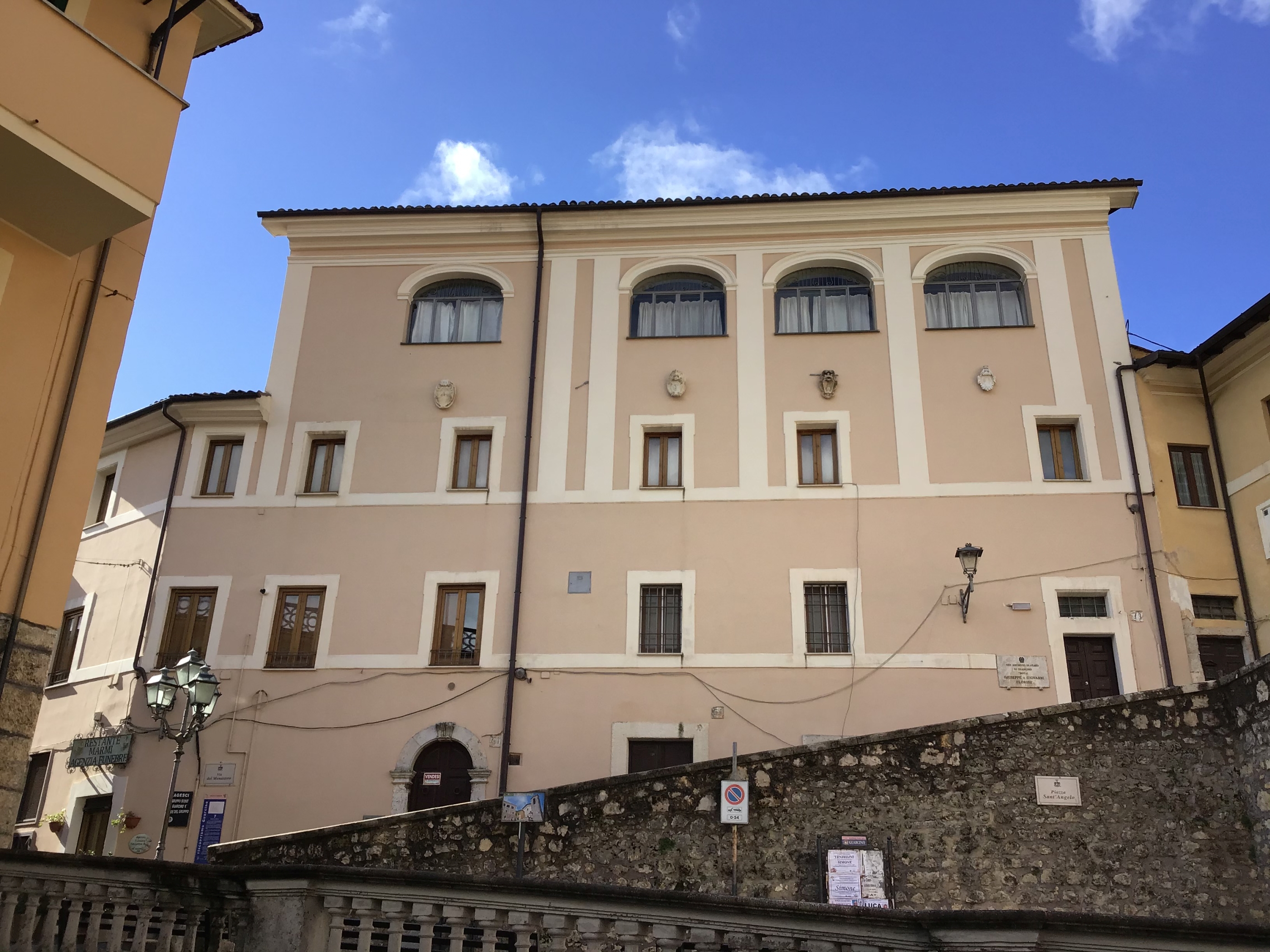 Palazzo Patrasso (ex) (palazzo) - Guarcino (FR)  (XII)