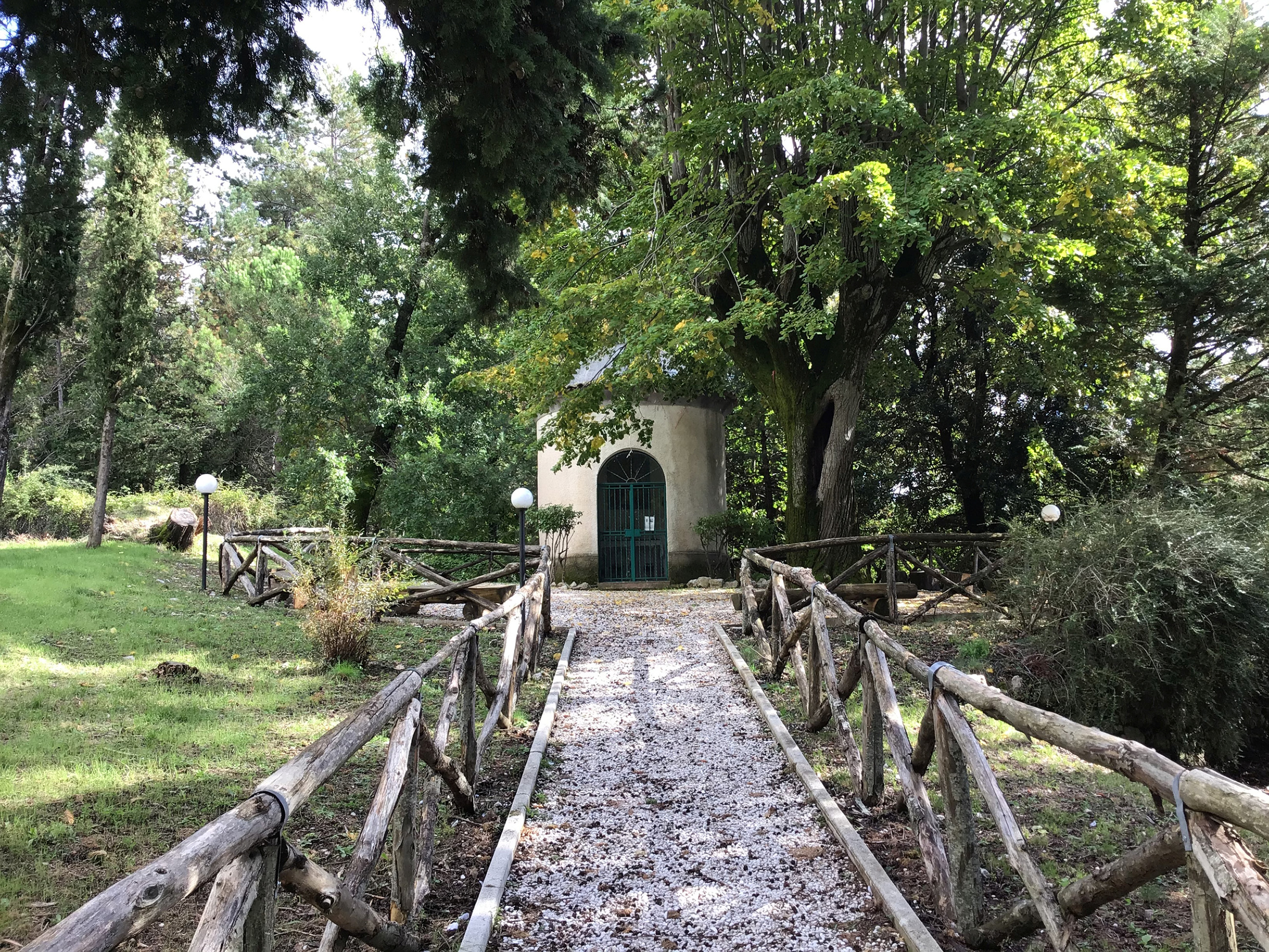 Tempietto presso il convento di S. Lorenzo (tempietto) - Piglio (FR)  (XVII, fine)