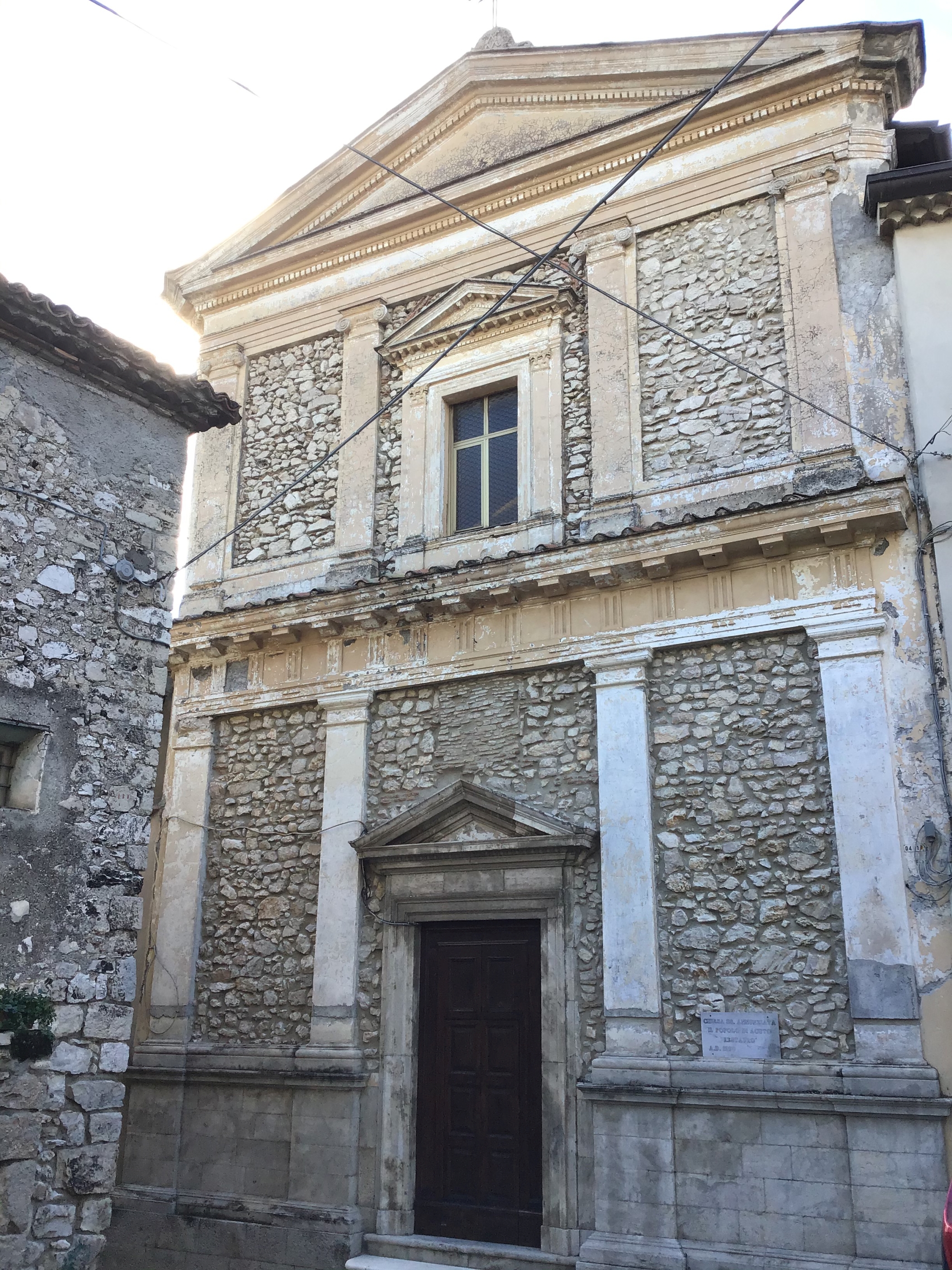 Chiesa della SS. Annunziata e della Corte (chiesa) - Acuto (FR)  (XVIII)