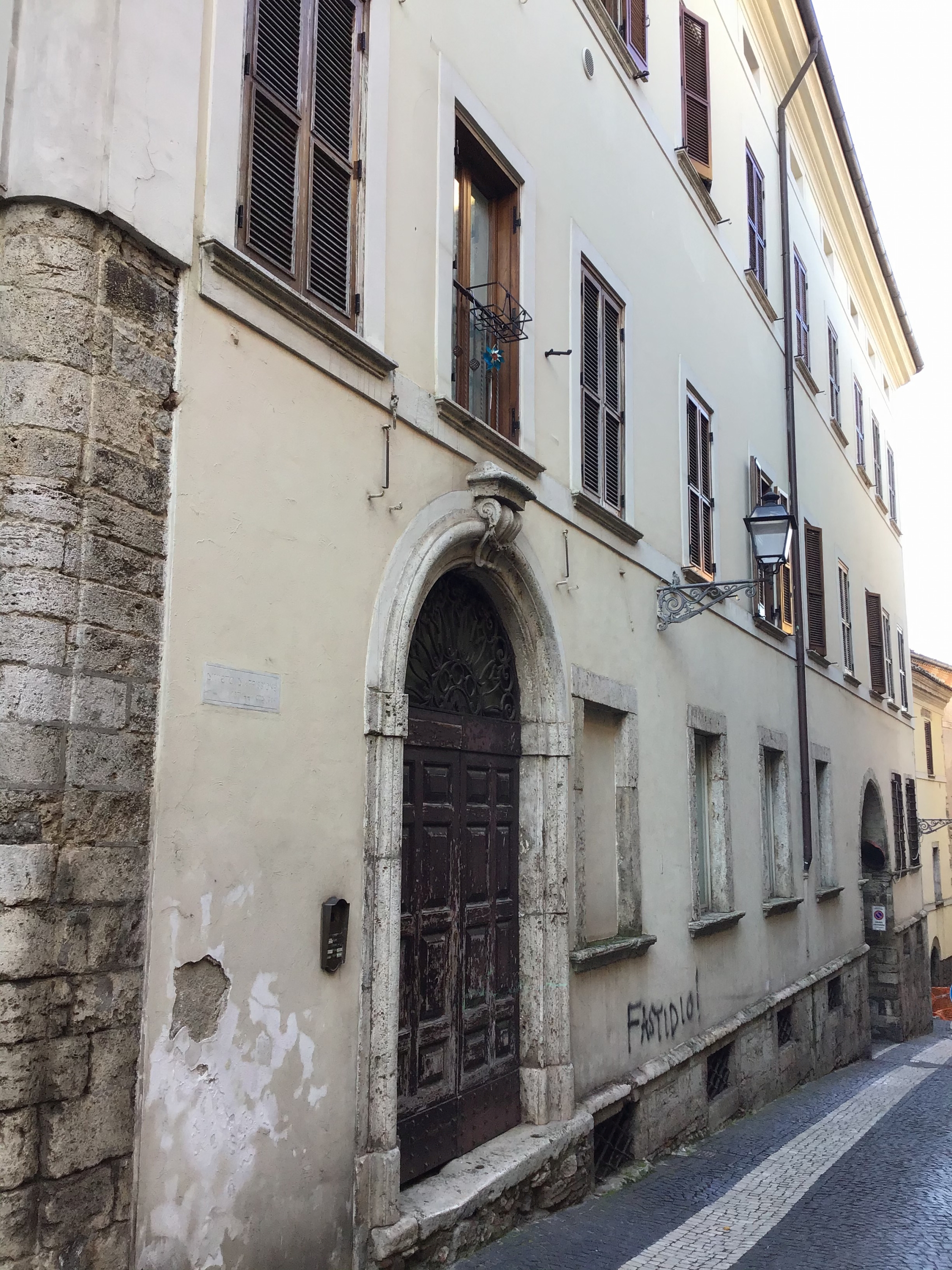 Palazzo Borgia (ex) (palazzo) - Ferentino (FR)  (XVIII, metà)