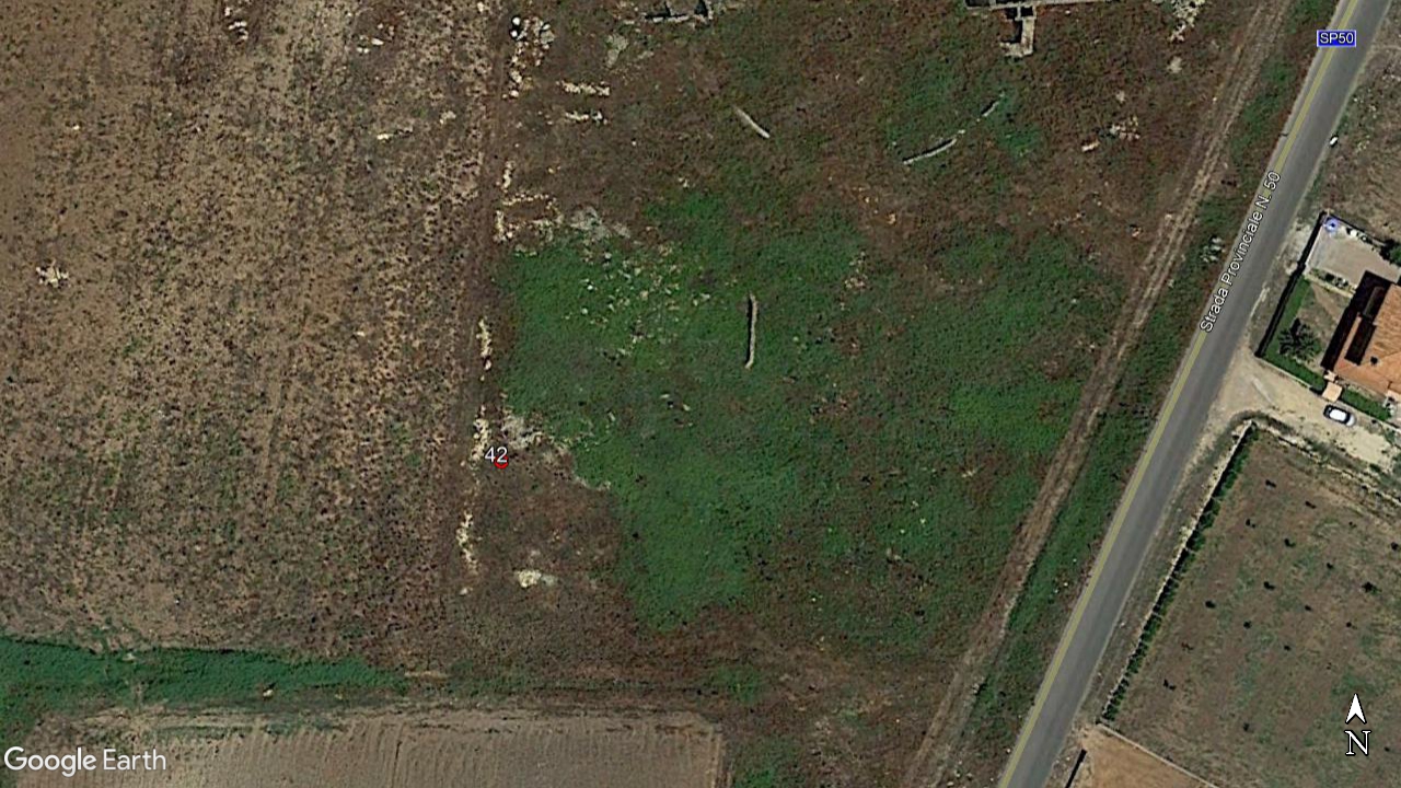 Isola di Capo Rizzuto, progetto NATO 1989, sito n. 42 (area di materiale mobile, area di frammenti fittili) - Isola di Capo Rizzuto (KR)  (Età ellenistica)