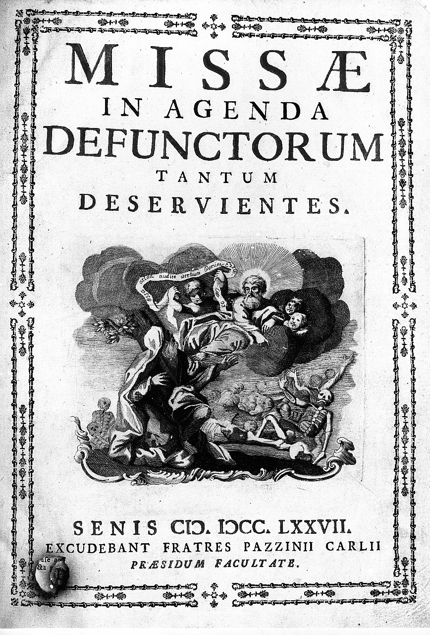 Ezechiele ha la visione della valle delle ossa inaridite (stampa) - ambito italiano (sec. XVIII)