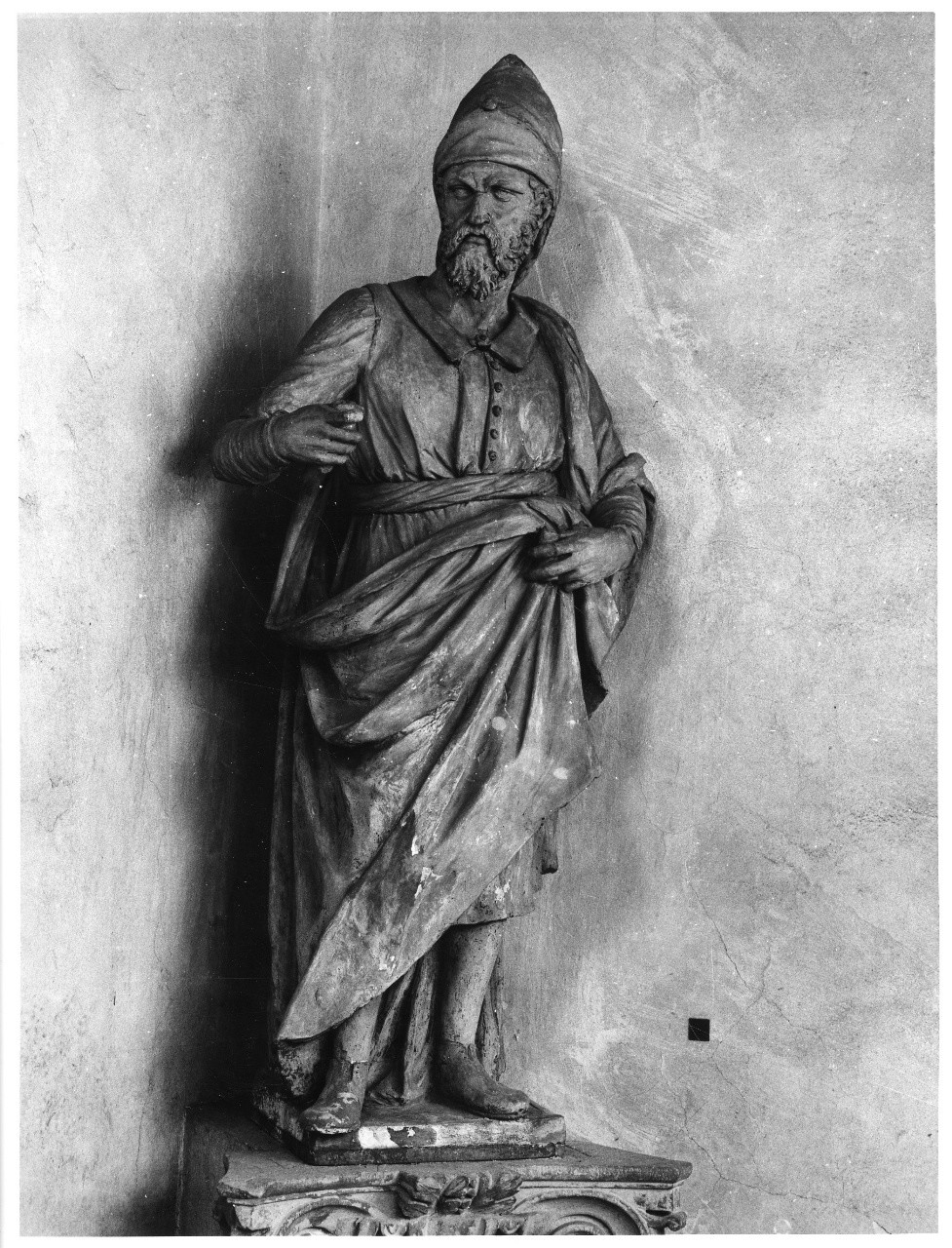 profeta (statua, pendant) - bottega fiorentina (sec. XVII)