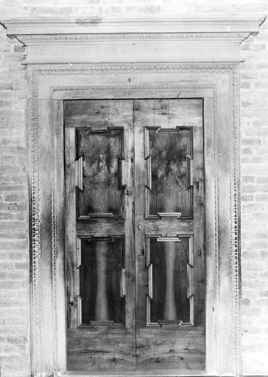 portale - manifattura toscana (sec. XVIII)