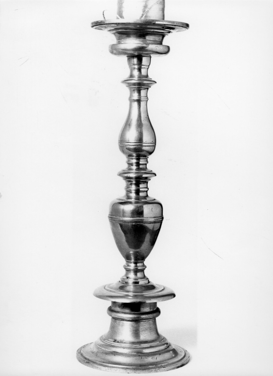 candeliere, serie - manifattura toscana (sec. XVII)