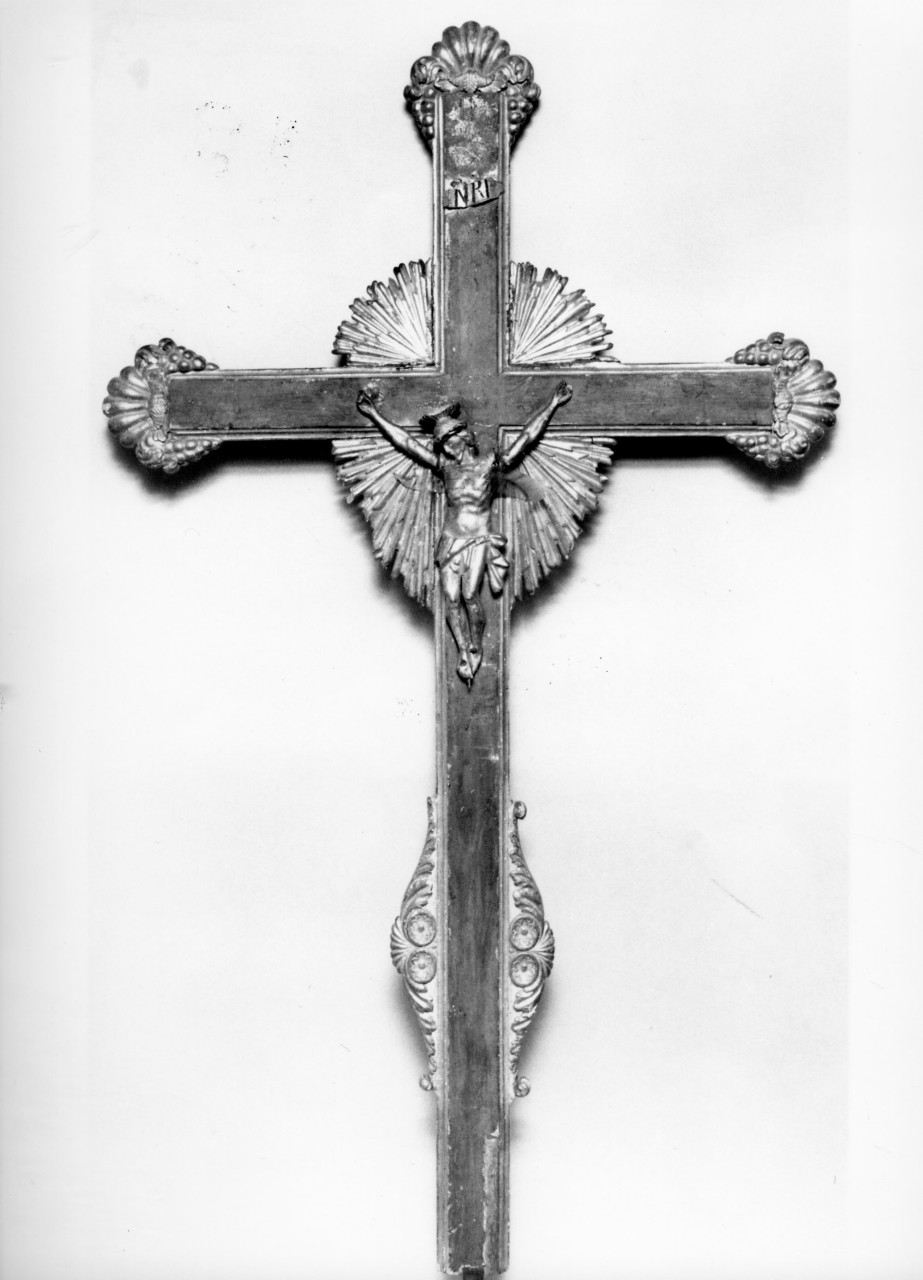 Cristo crocifisso (crocifisso) - manifattura toscana (inizio sec. XIX)
