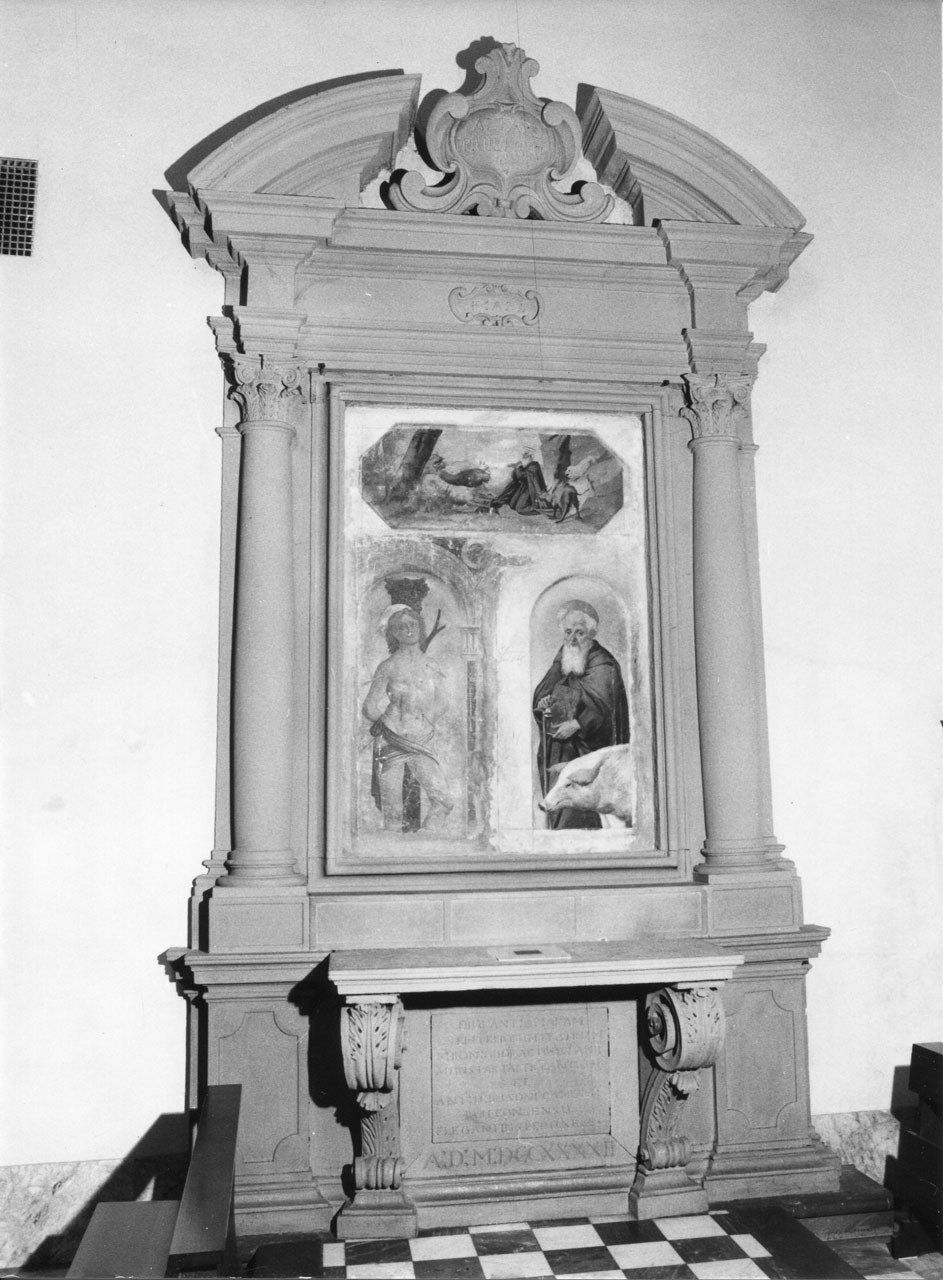 altare - bottega toscana (sec. XVIII)