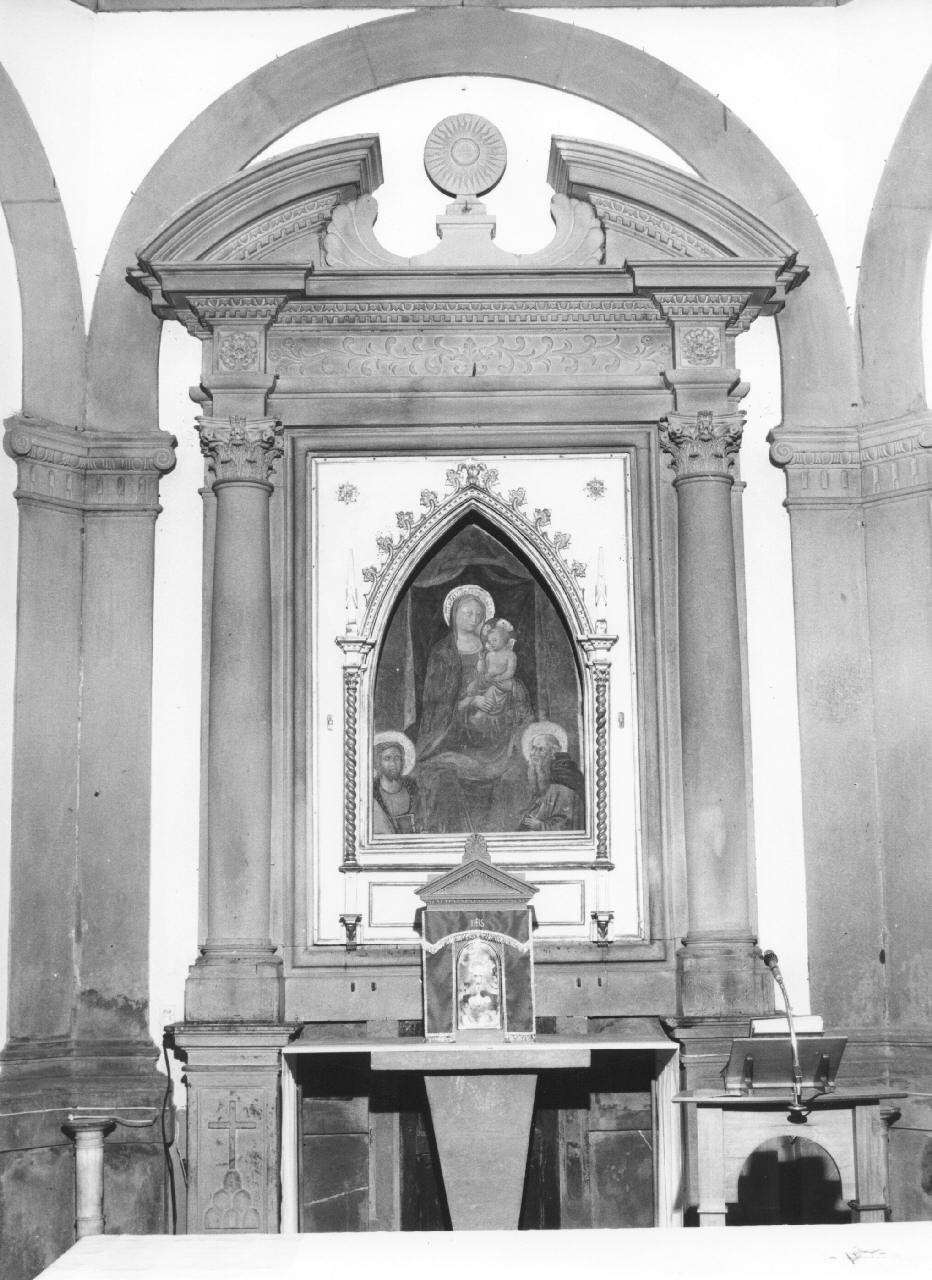 altare di Andrea da Bonistallo detto il Fracassa (sec. XVII)