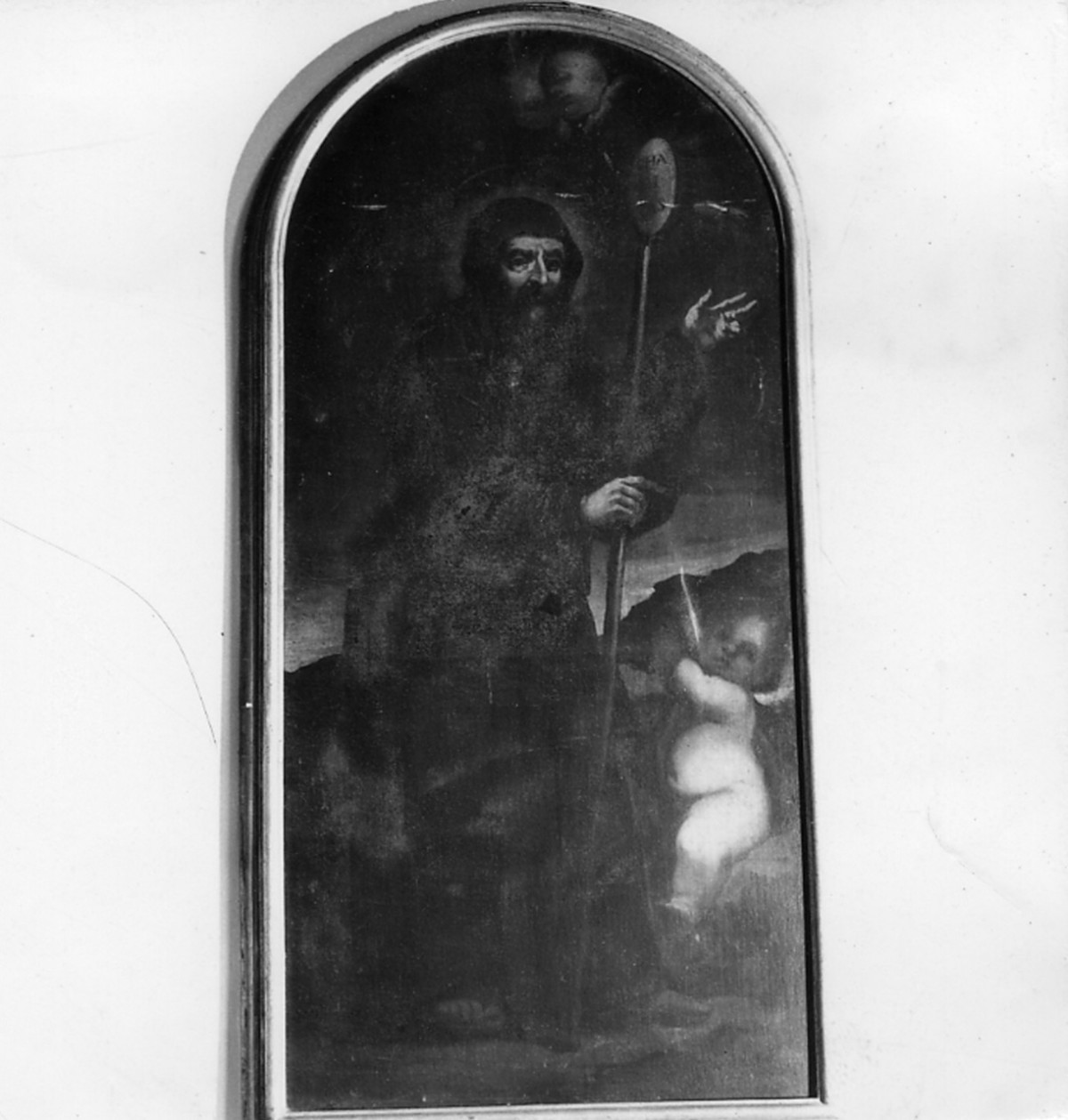 San Francesco di Paola (dipinto) - ambito toscano (fine/ inizio sec. XVIII)