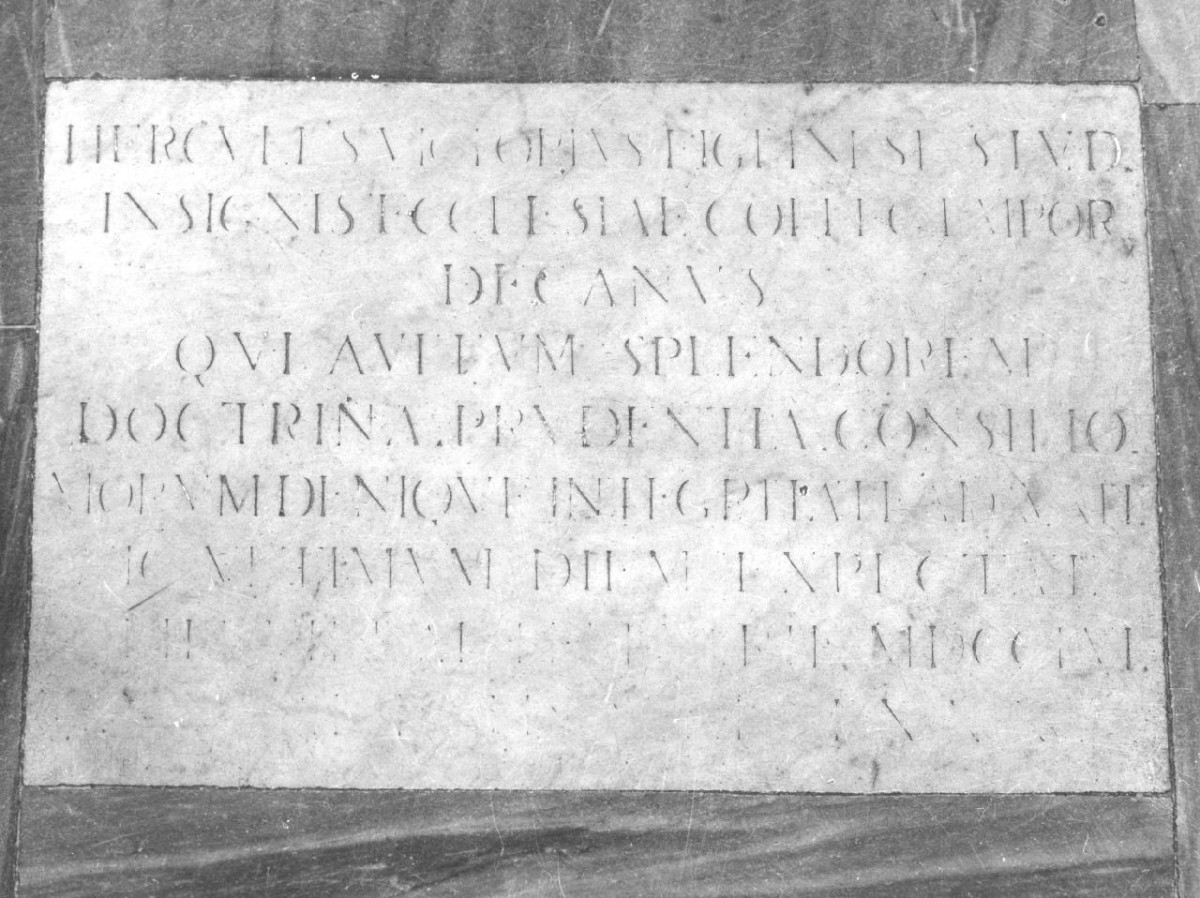 lapide - bottega toscana (sec. XVIII)