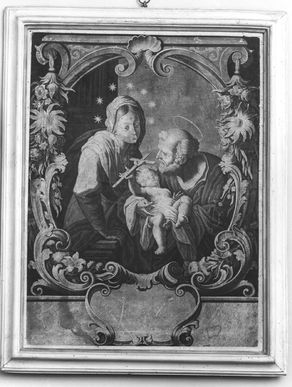 Sacra Famiglia (stampa) - ambito italiano (sec. XVIII)