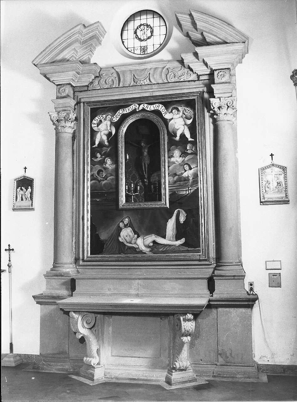 altare - a edicola - bottega toscana (sec. XVIII)