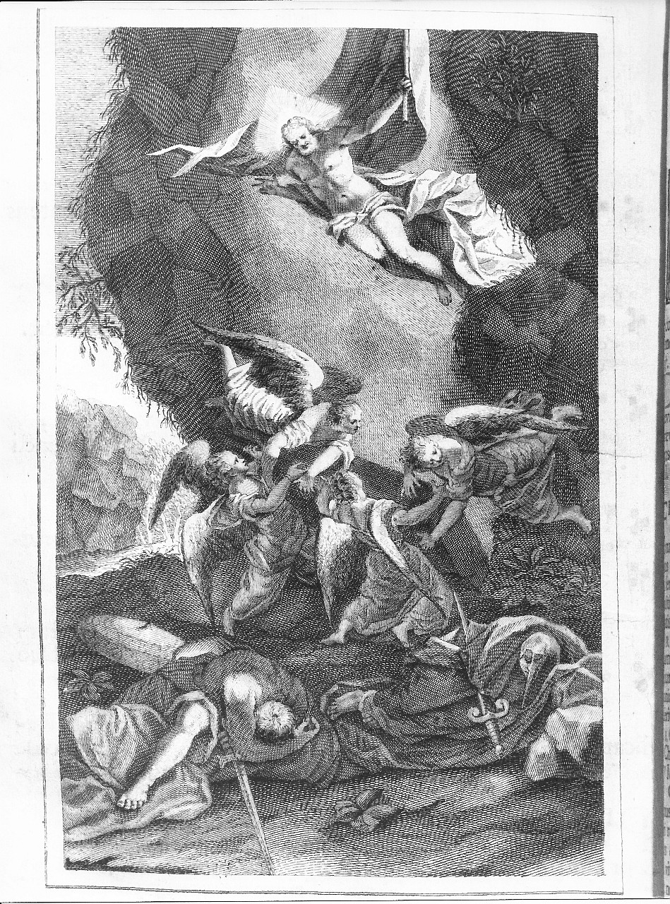 resurrezione di Cristo (stampa) - ambito veneziano (sec. XVIII)