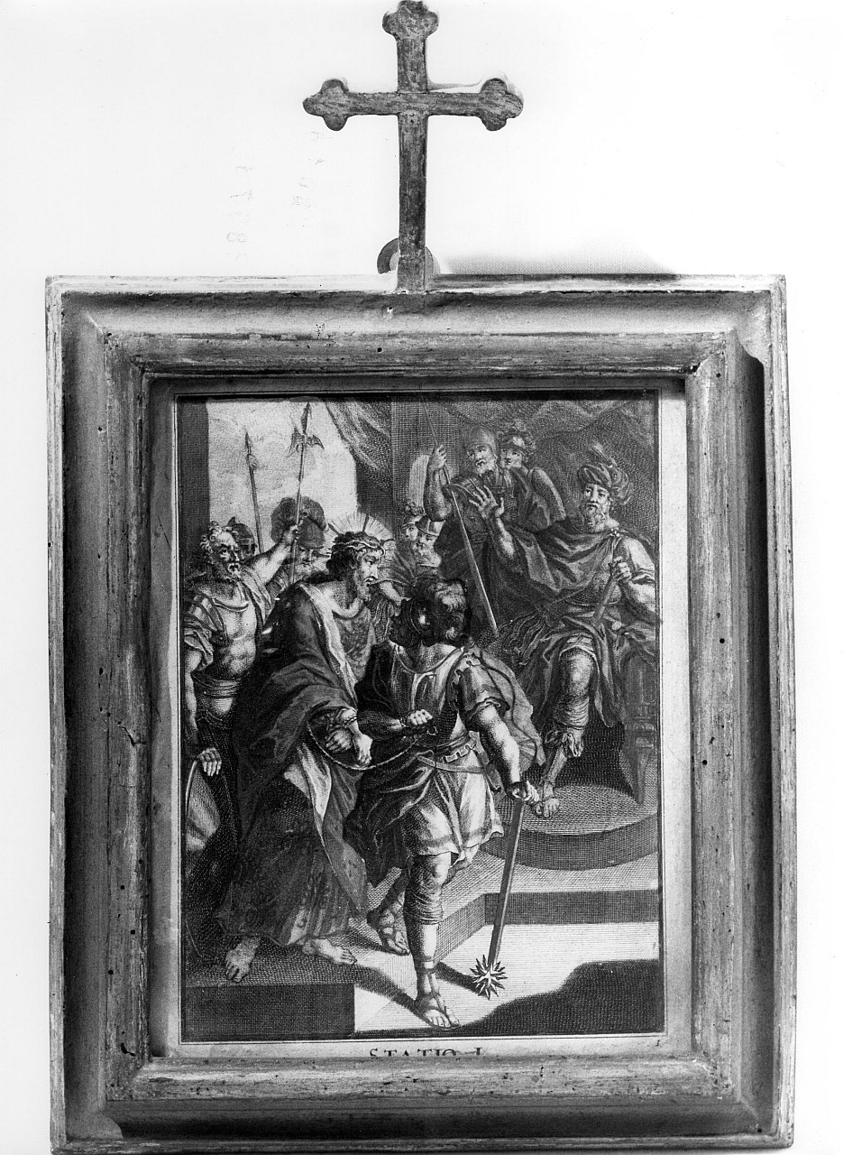 stazioni della via crucis (stampa, serie) - ambito toscano (fine sec. XVIII)