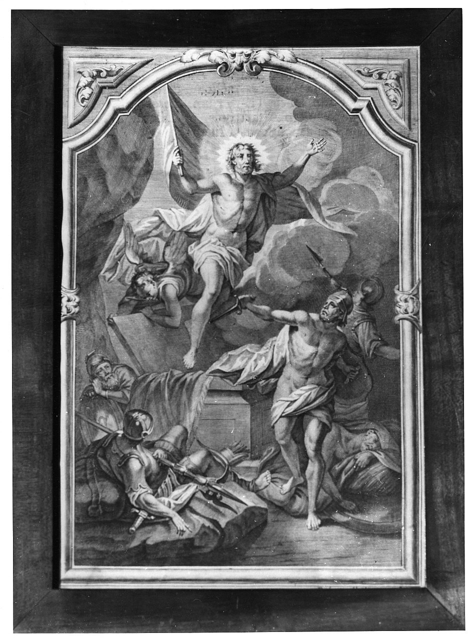 resurrezione di Cristo (stampa) - ambito veneziano (?) (sec. XVIII)