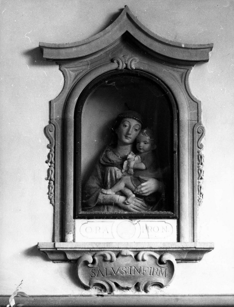 Madonna con Bambino (statua) - manifattura toscana (secc. XVIII/ XIX)