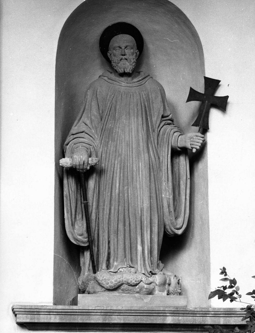 San Giovanni Gualberto (statua) di Salvini Sebastiano (sec. XVII)