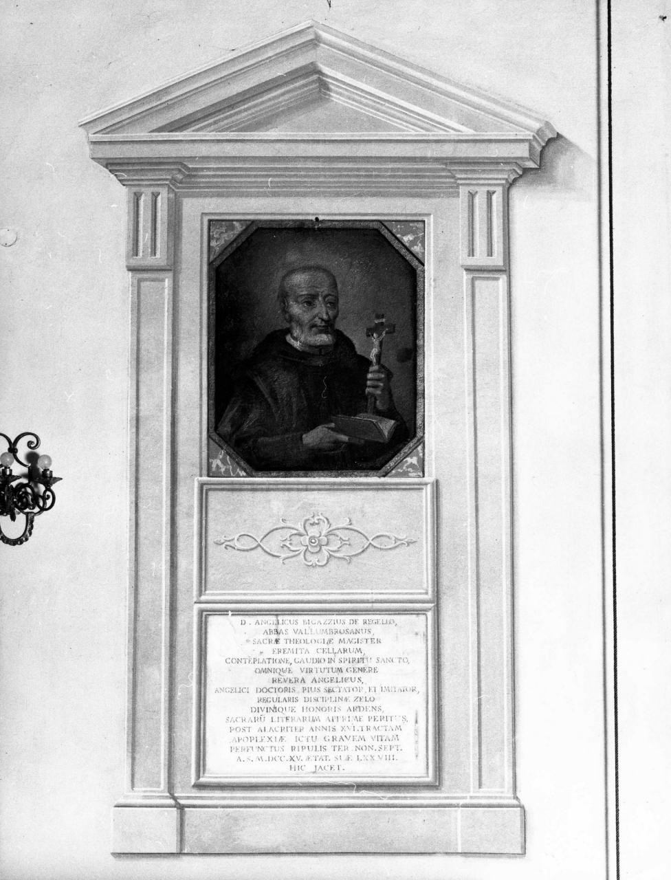 ritratto di Angelo Bigazzi (dipinto) di Bertazzoni Giovanni (fine/ inizio sec. XIX)