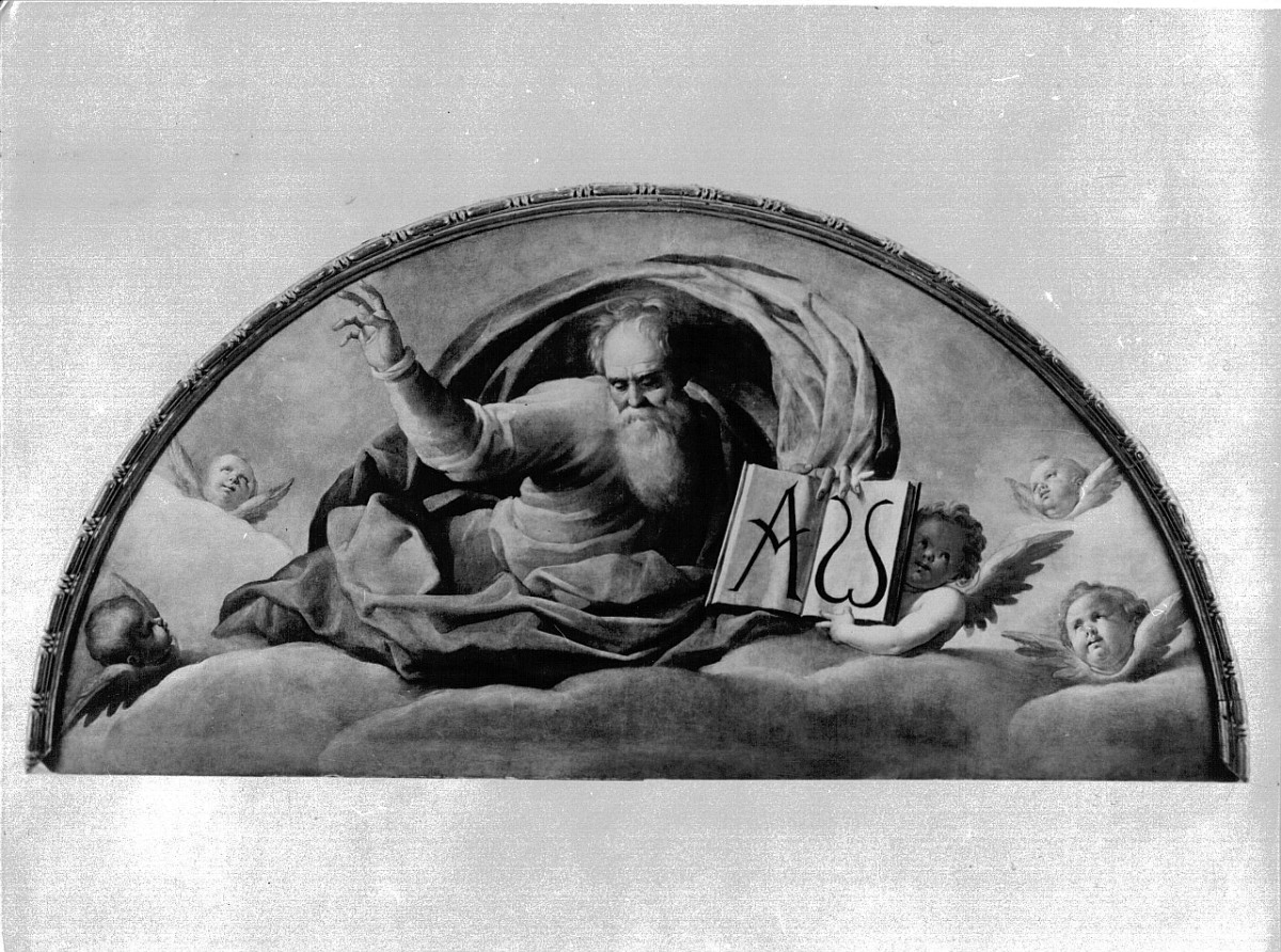 Dio Padre benedicente (dipinto) di Santi di Tito (attribuito) (ultimo quarto sec. XVI)