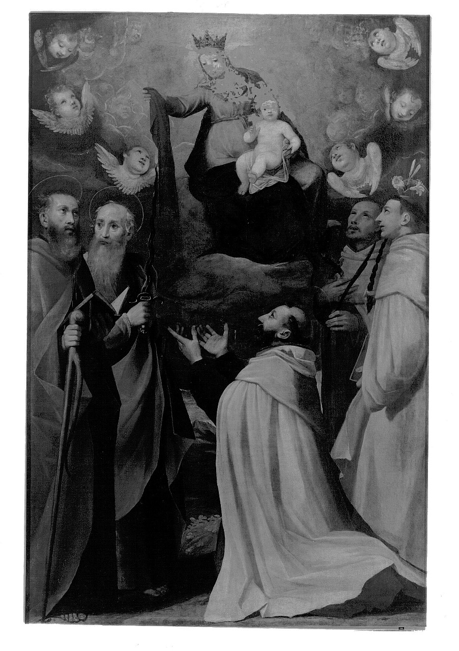 Madonna con Bambino e Santi (dipinto) - ambito toscano (prima metà sec. XVII)