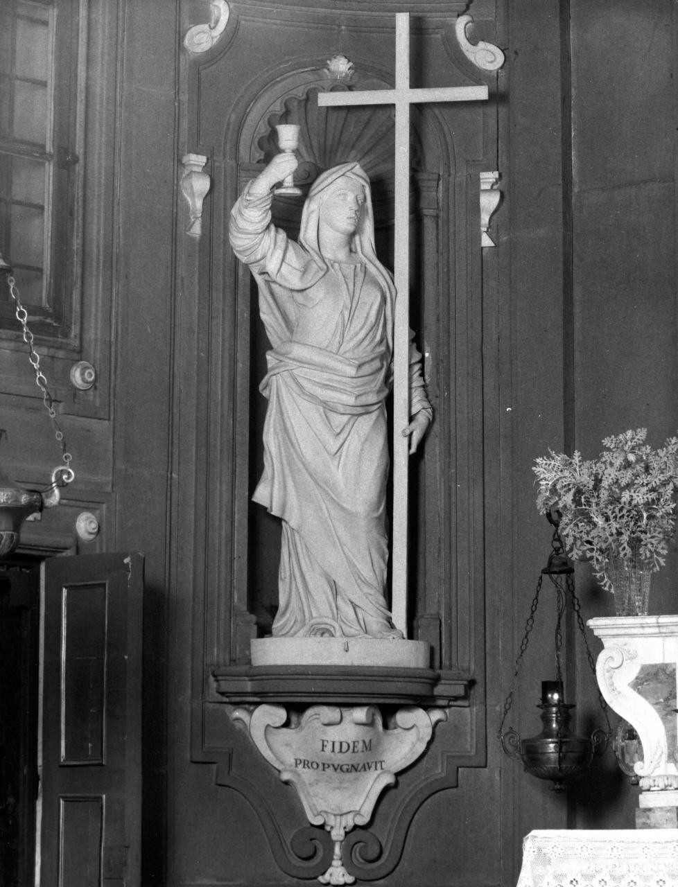 Fede (statua) di Ticciati Pompilio Giuseppe (fine/ inizio sec. XVIII, sec. XIX)