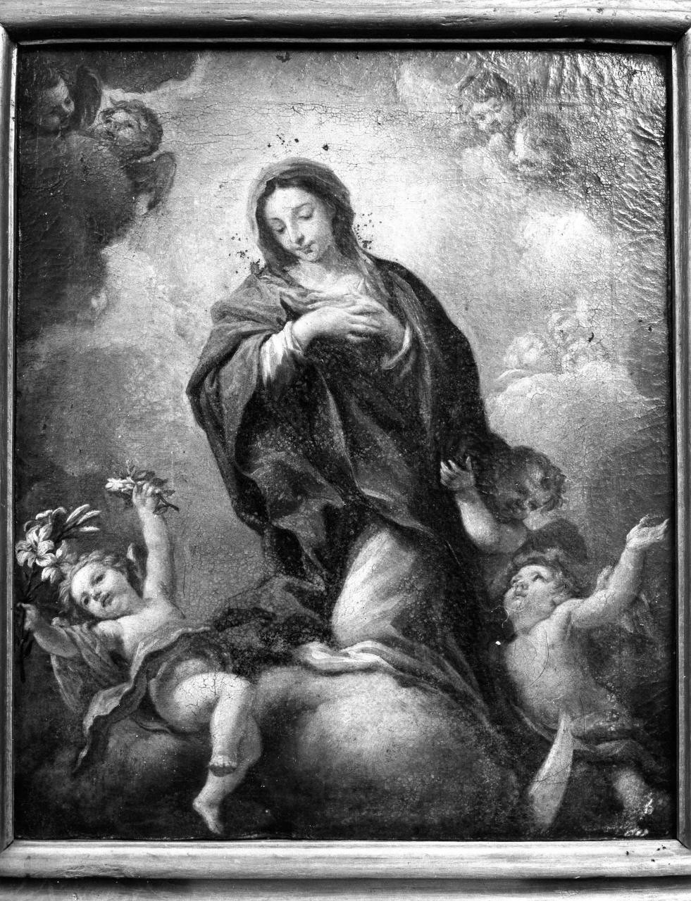 Immacolata Concezione (dipinto) di Hugford Ignazio Enrico (fine/ inizio sec. XVIII)