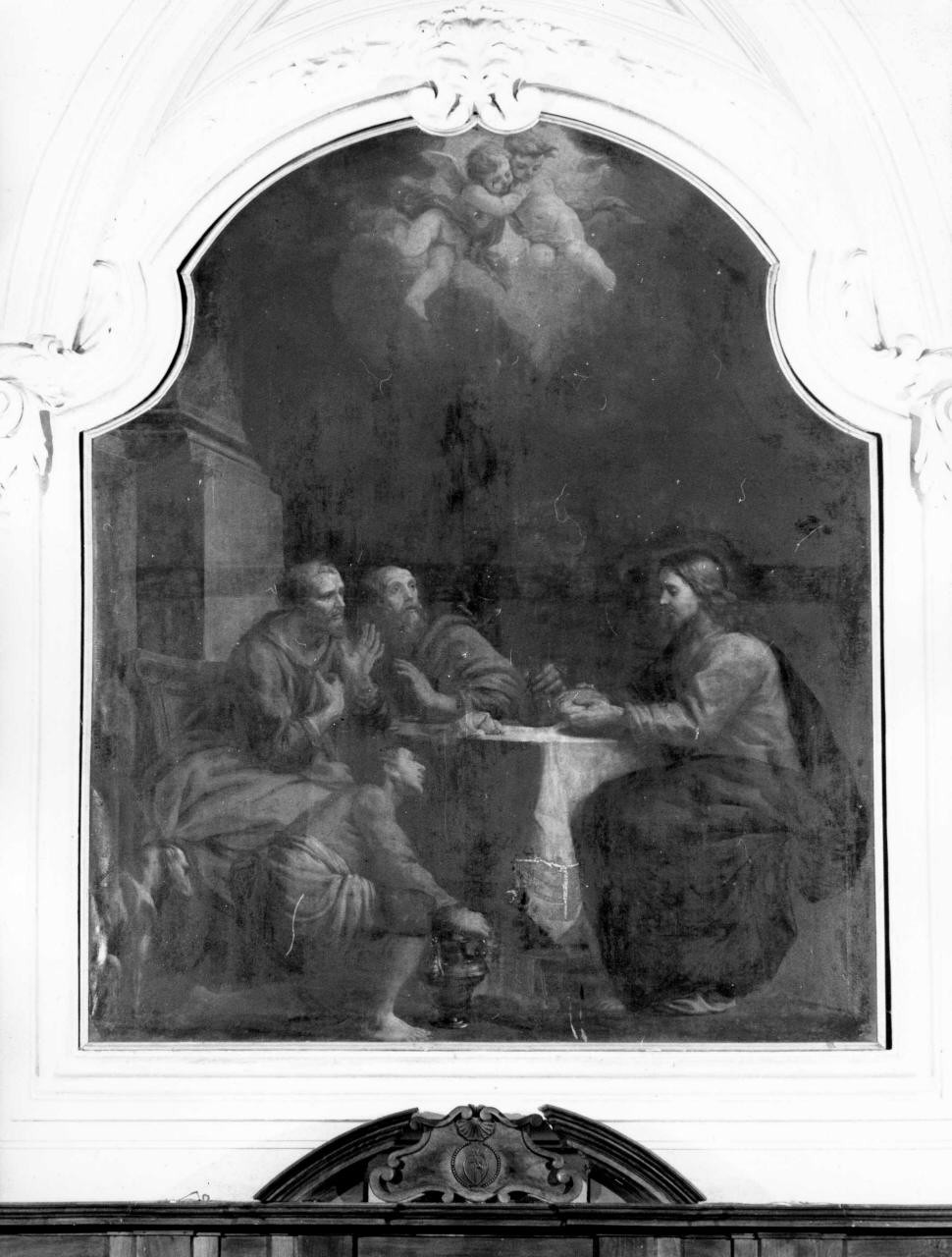 cena in Emmaus (dipinto) di Hugford Ignazio Enrico (fine/ inizio sec. XVIII)