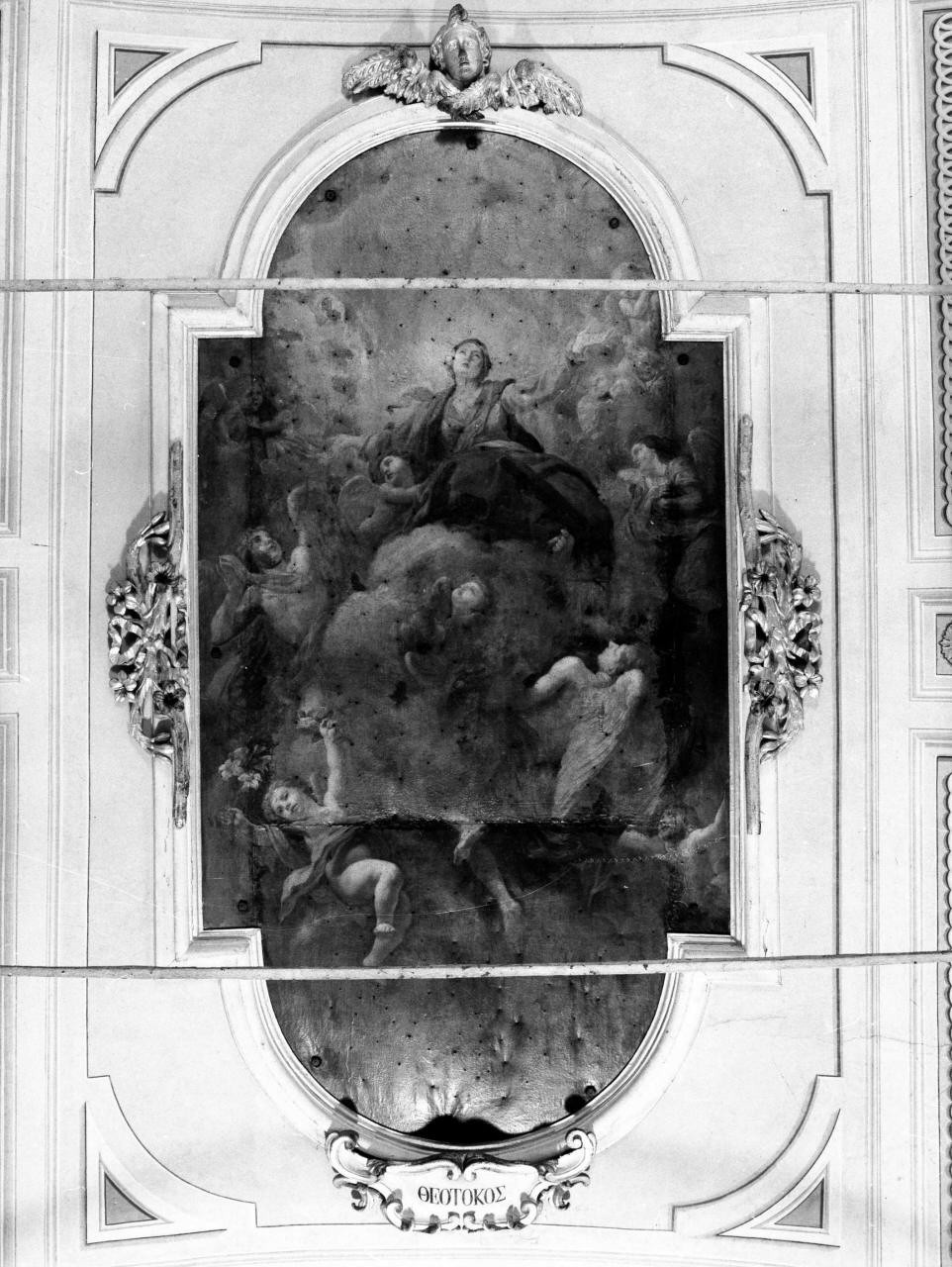 assunzione della Madonna (dipinto) di Hugford Ignazio Enrico (fine/ inizio sec. XVIII)
