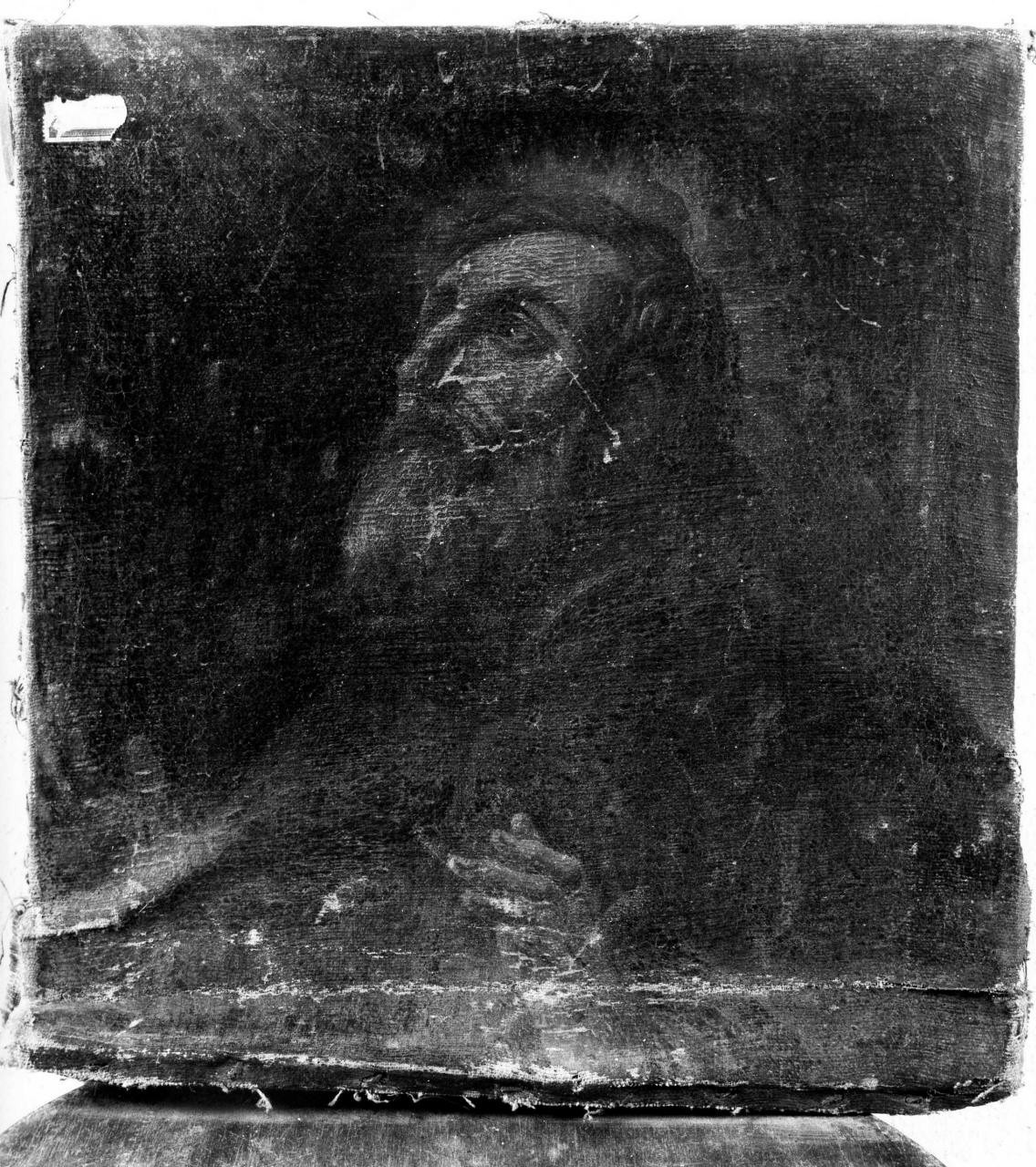 monaco vallombrosano (dipinto) - ambito toscano (fine/ inizio secc. XVII/ XVIII)