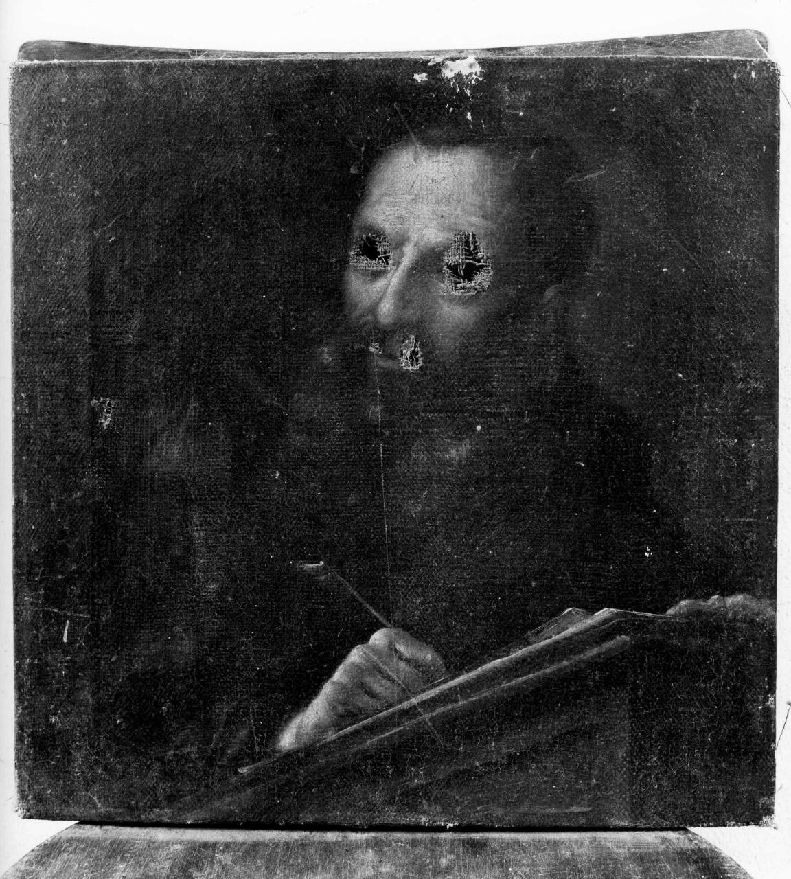 monaco vallombrosano (dipinto) di Hugford Ignazio Enrico (attribuito) (fine/ inizio sec. XVIII)