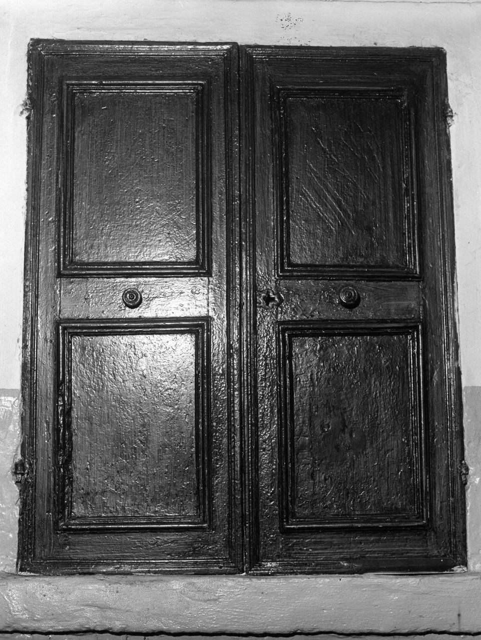 armadio - a muro - bottega toscana (sec. XVIII)