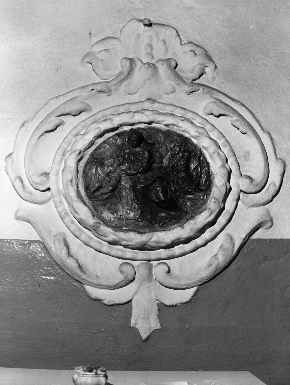 Sacra Famiglia (rilievo) - bottega tosco-emiliana (sec. XVIII)