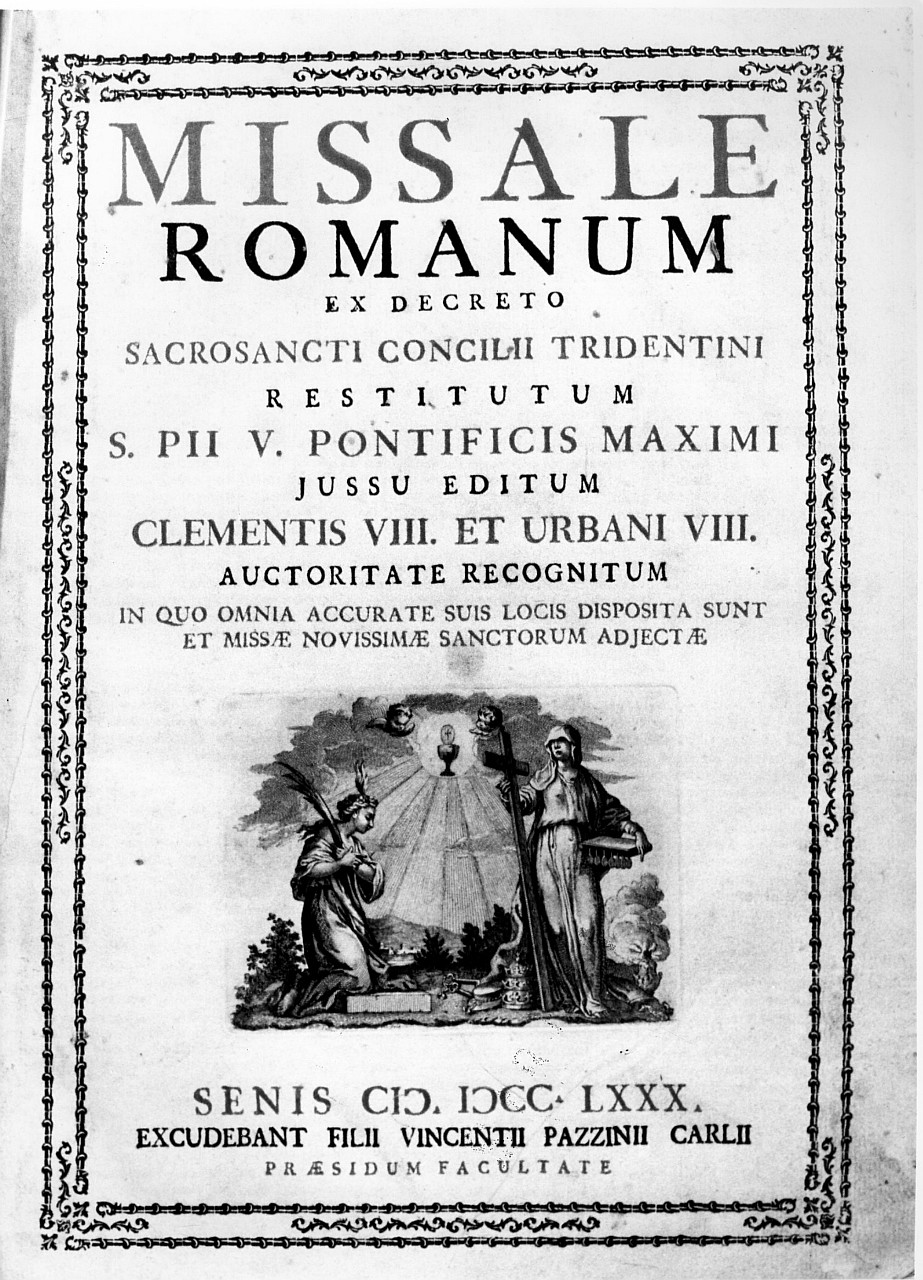 trionfo della Fede (stampa) - ambito senese (sec. XVIII)