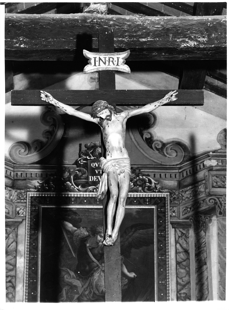 Cristo crocifisso (scultura, opera isolata) - manifattura toscana (sec. XIX)