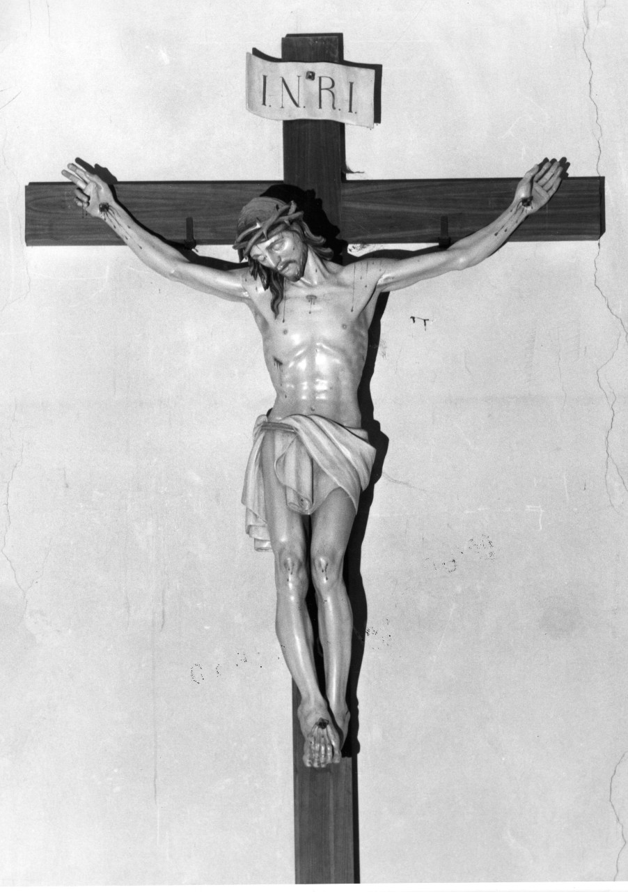 Cristo crocifisso (scultura) - manifattura tirolese (sec. XX)