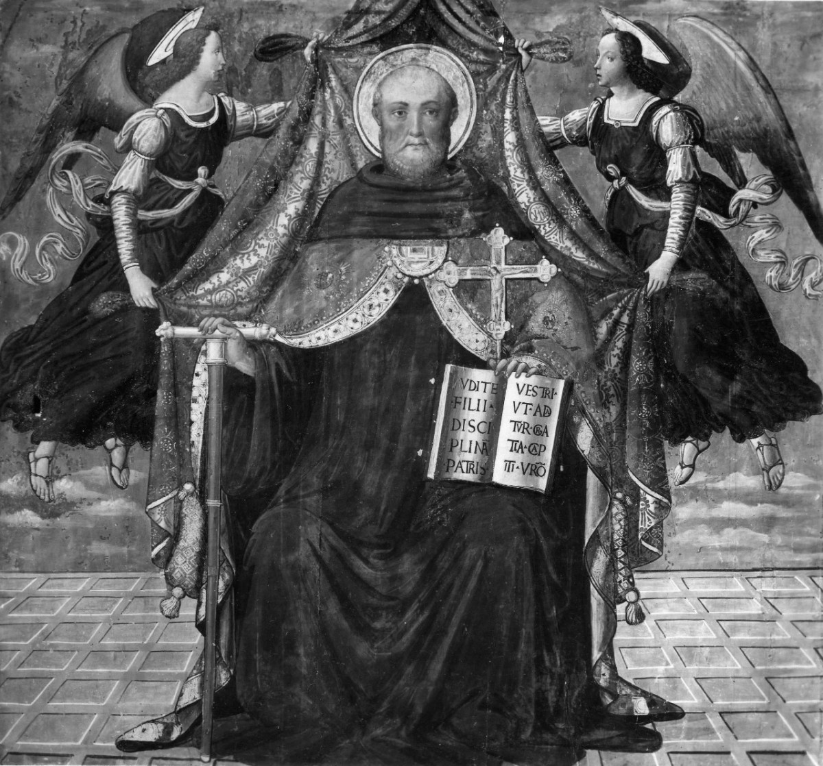 San Giovanni Gualberto (dipinto) di Maestro di Marradi (fine sec. XV)