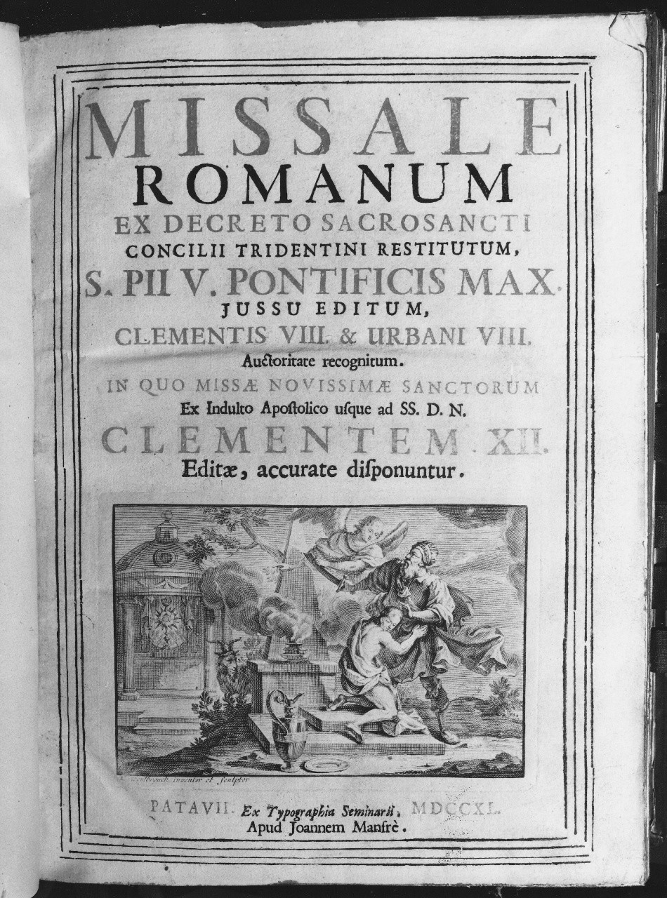 sacrificio di Isacco (stampa) di Beylbrouck J. M (sec. XVIII)