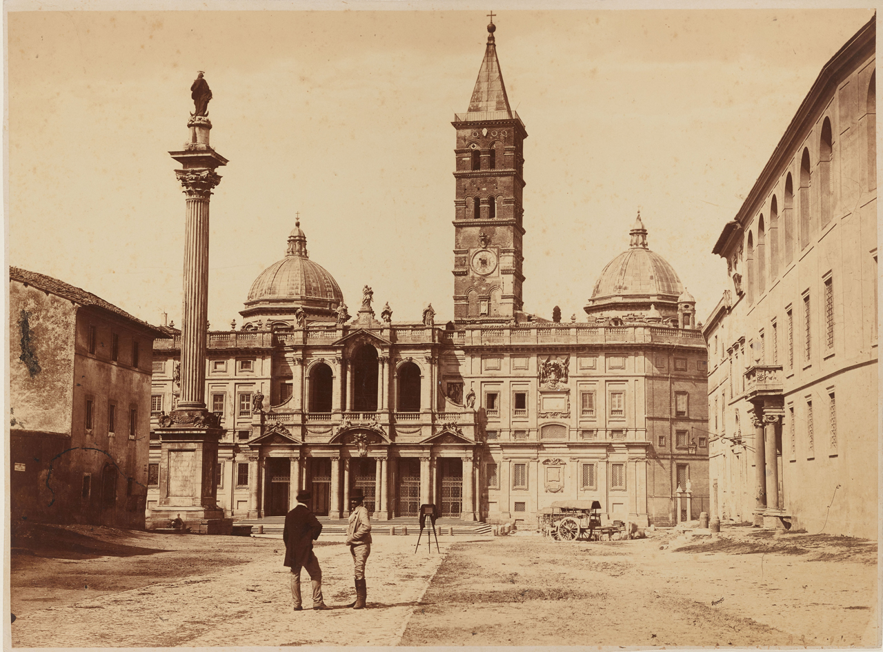 Roma - Basilica di S. Maria Maggiore (positivo) di Altobelli e Molins (XIX)