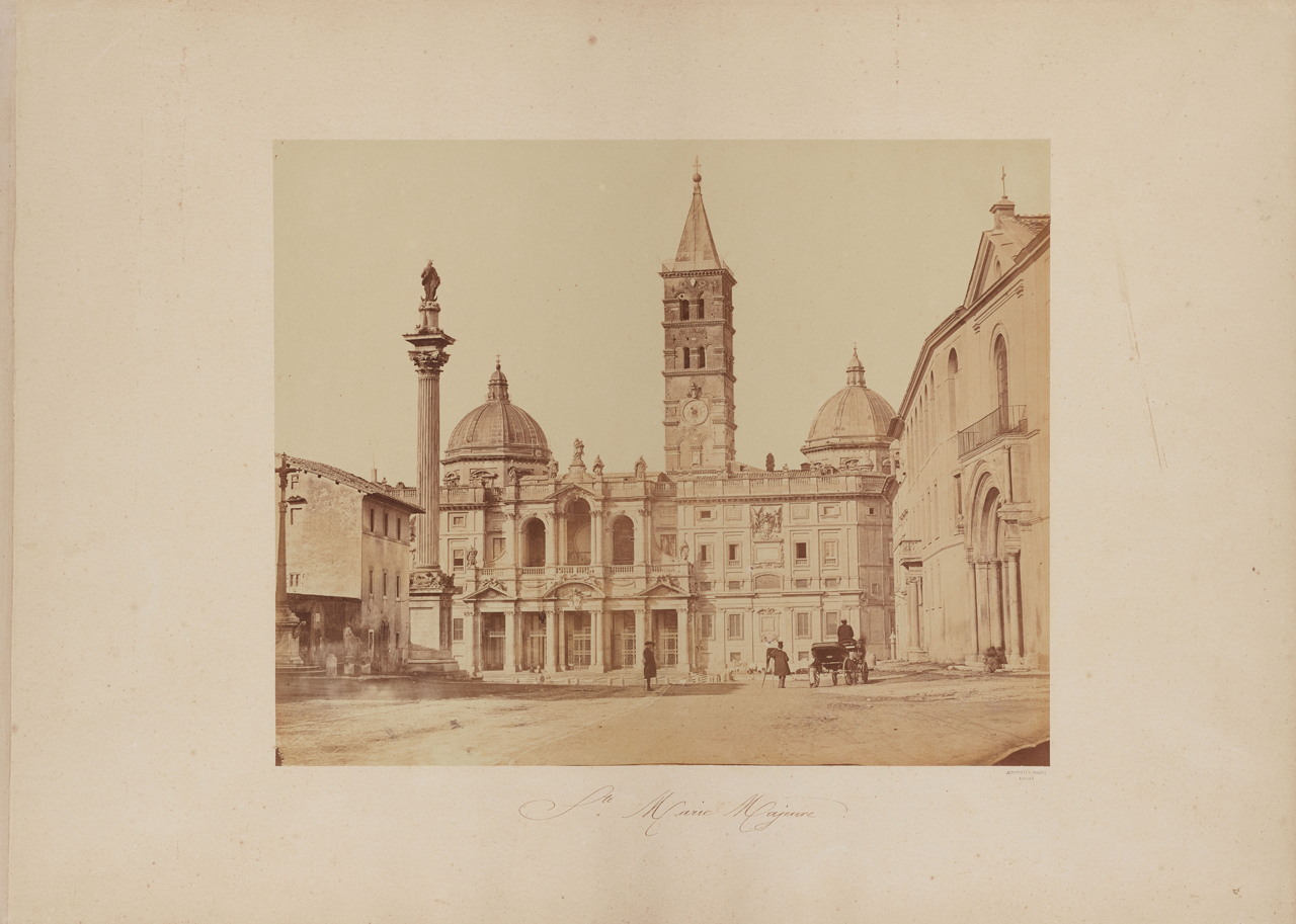 Roma - Basilica di S. Maria Maggiore (positivo) di Altobelli e Molins (XIX)