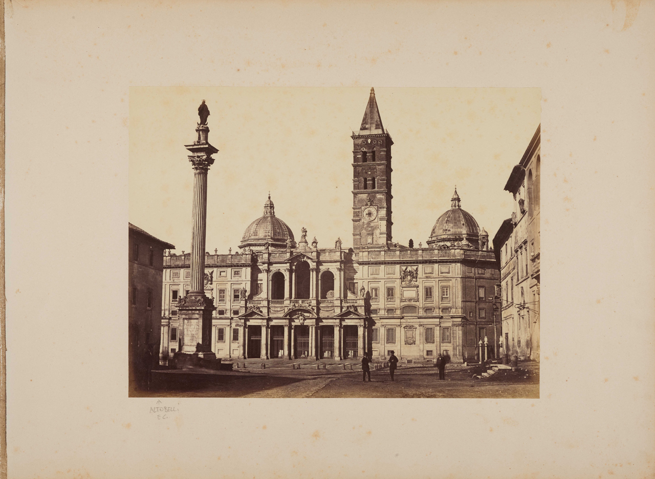 Roma - Basilica di S. Maria Maggiore (positivo) di Altobelli e C (studio) (XIX)